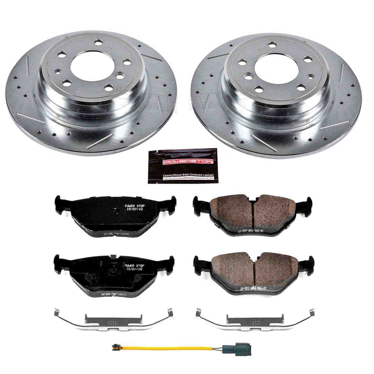 PowerStop Power Stop 1989 BMW 525i Rear Z23 Evolution Sport Brake Kit K7336