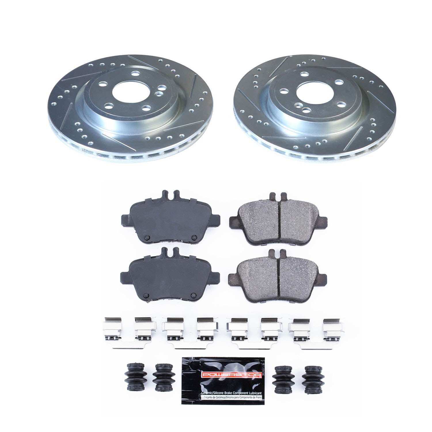 Power Stop 14-19 Mercedes-Benz CLA250 Rear Z23 Evolution Sport Brake Kit K7378