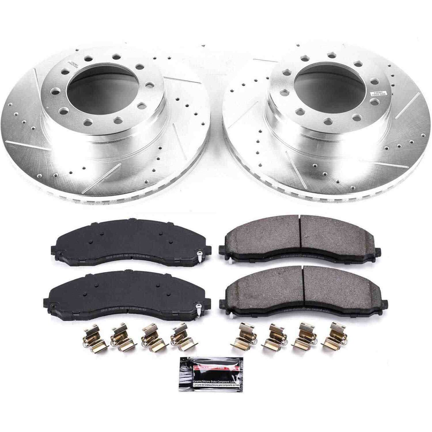 PowerStop Power Stop 17-19 Ford F-450 Super Duty Front Z36 Truck & Tow Brake Kit K7422-36