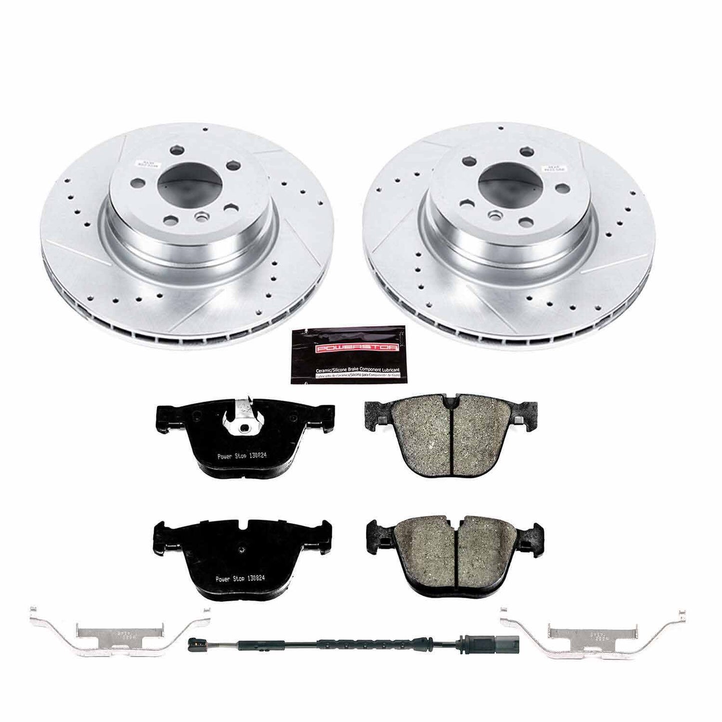 PowerStop Power Stop 16-18 BMW X5 Rear Z23 Evolution Sport Brake Kit K7430