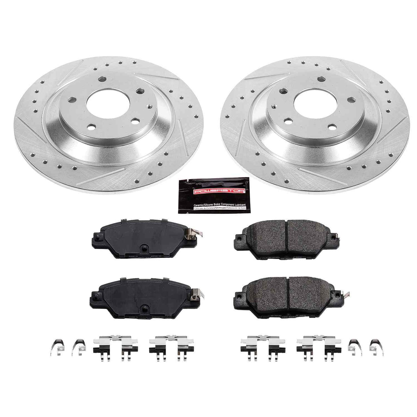 PowerStop Power Stop 16-18 Mazda CX-5 Rear Z23 Evolution Sport Brake Kit K7516