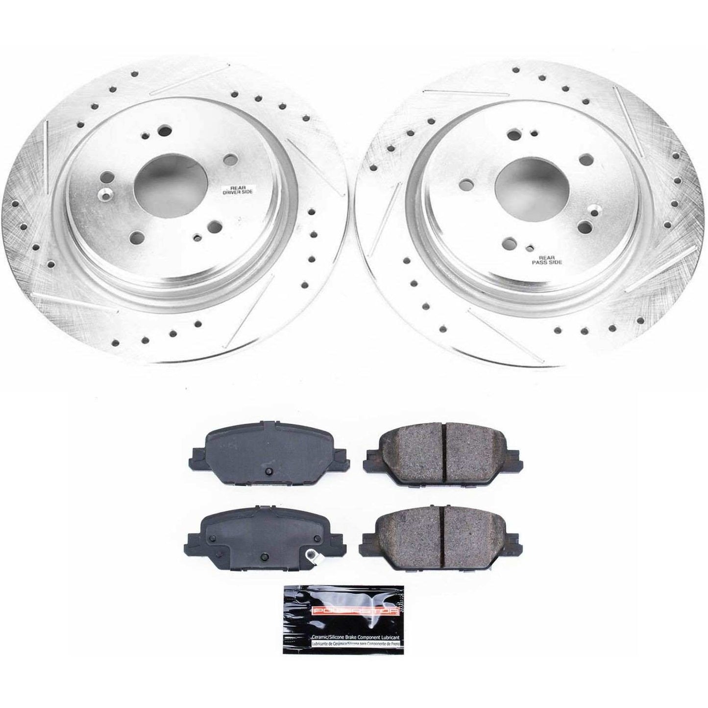 PowerStop Power Stop 17-18 Honda CR-V Rear Z23 Evolution Sport Brake Kit K7528