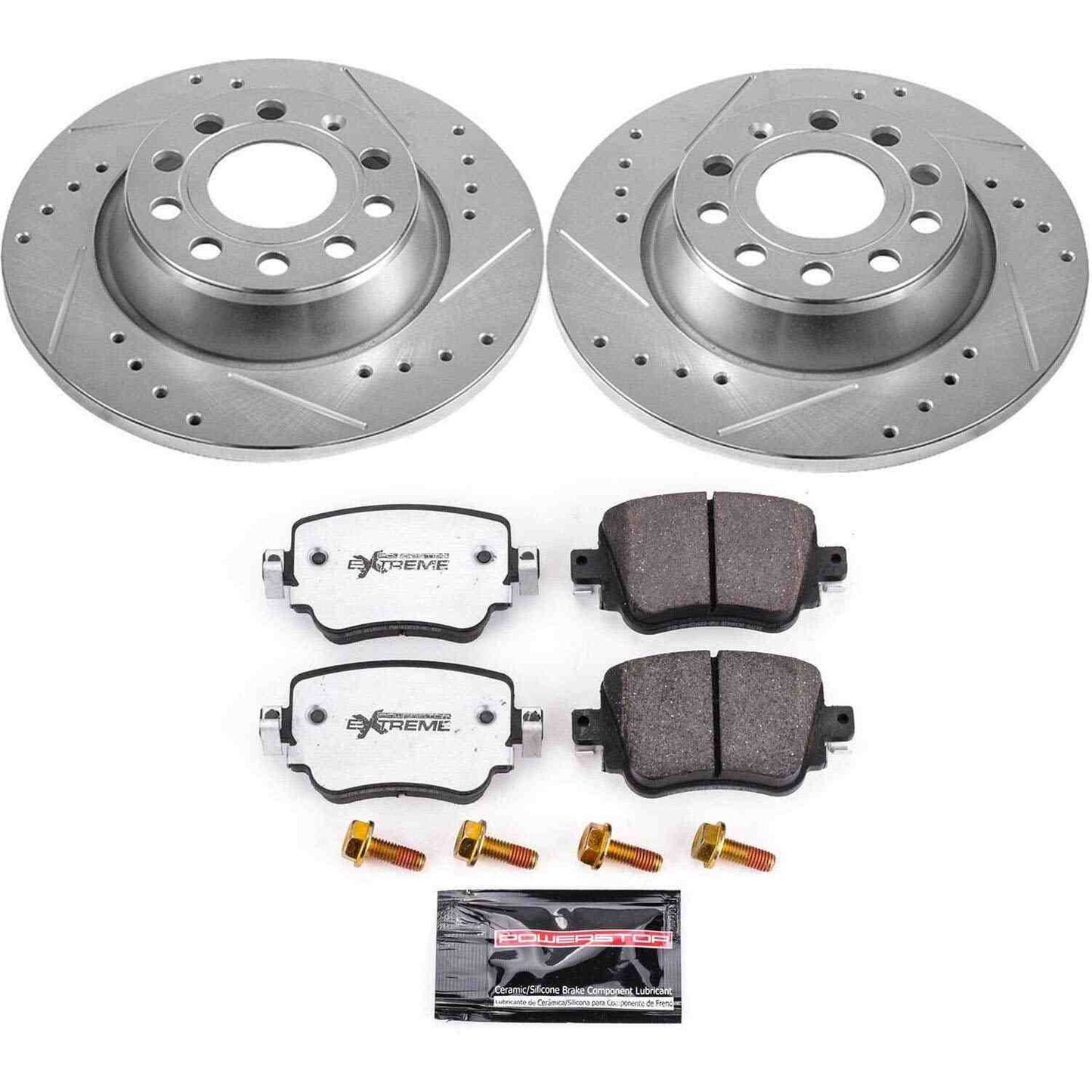 PowerStop Power Stop 16-18 Audi Q3 Rear Z26 Street Warrior Brake Kit K7707-26