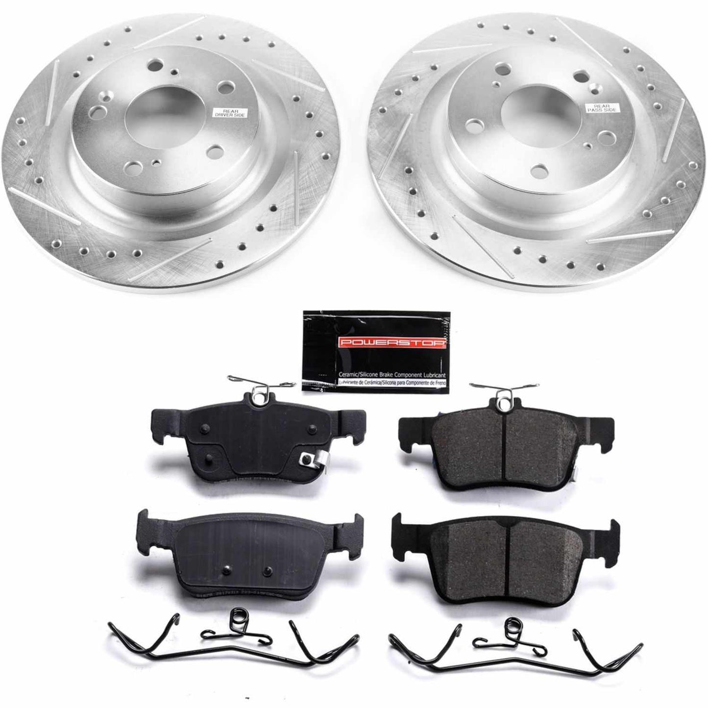 PowerStop Power Stop 17-19 Honda Civic Rear Z23 Evolution Sport Brake Kit K7871