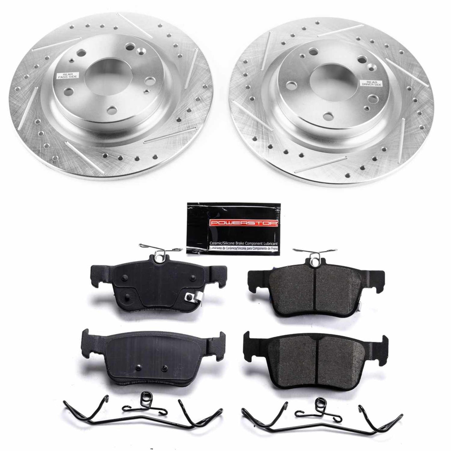 PowerStop Power Stop 17-19 Honda Civic Rear Z23 Evolution Sport Brake Kit K7934