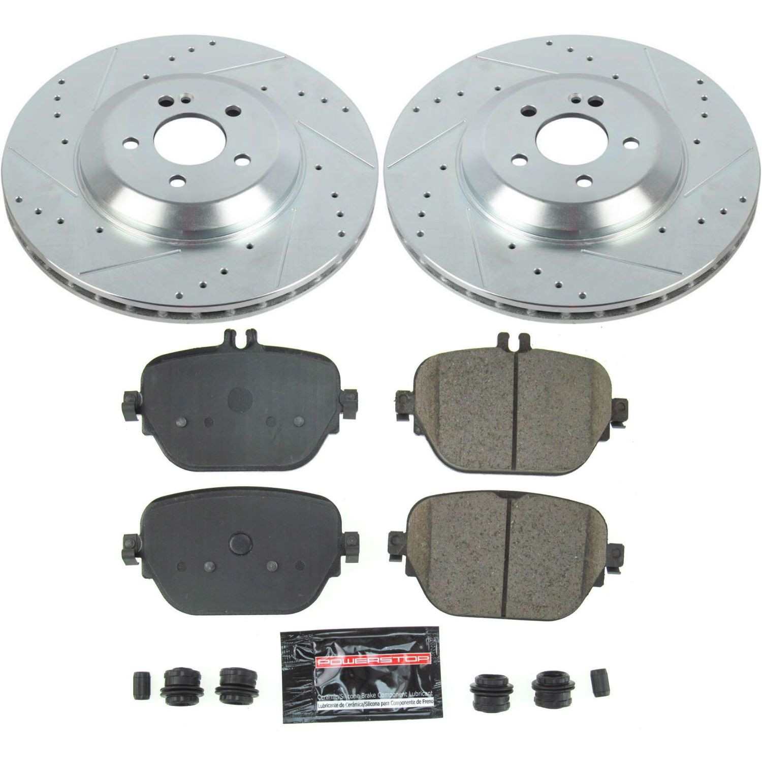 Power Stop 17-18 Mercedes-Benz E43 AMG Rear Z23 Evolution Sport Brake Kit K8153