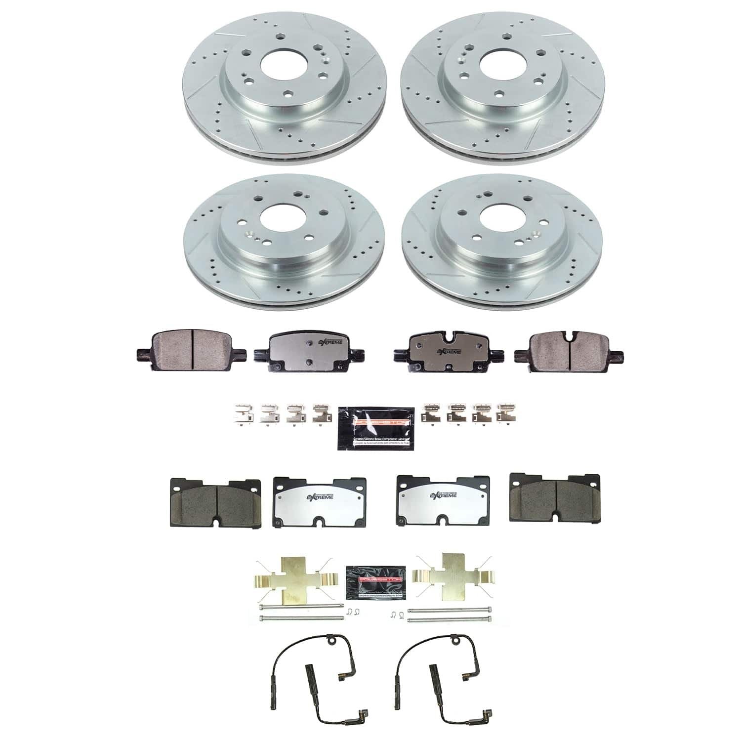 Power Stop 2019 Chevrolet Silverado 1500 Front & Rear Z36 Truck & Tow Brake Kit K8171-36