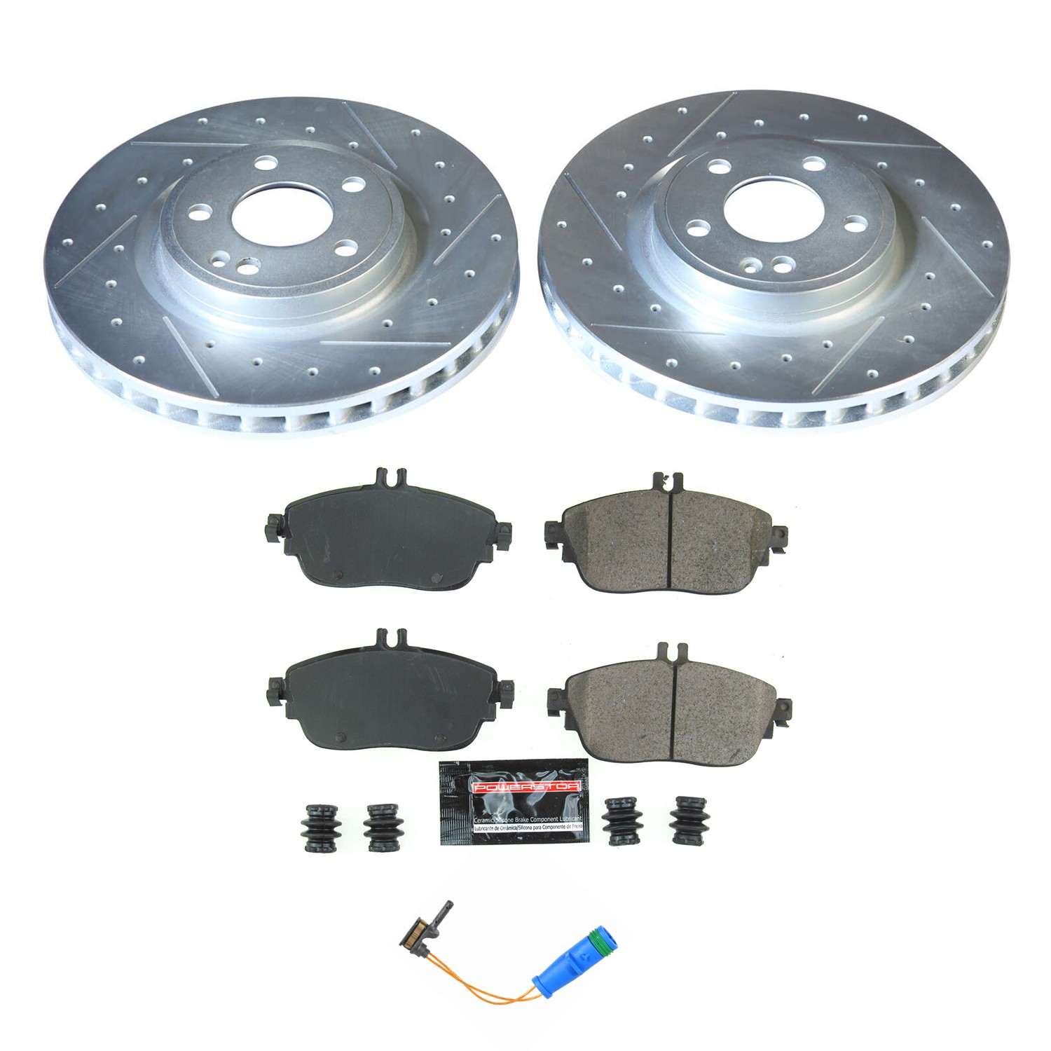 Power Stop 17-19 Infiniti QX30 Front Z23 Evolution Sport Brake Kit K8266