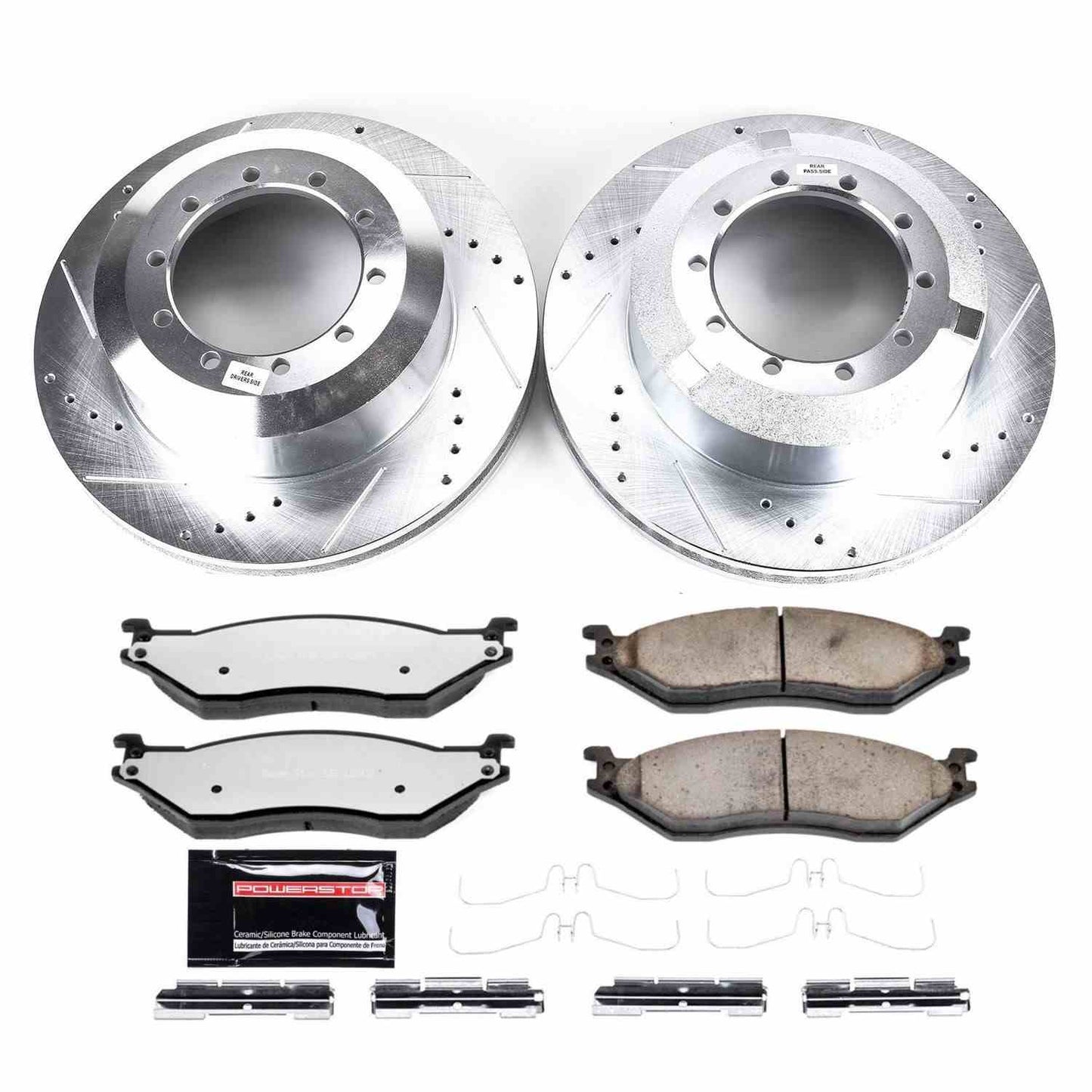 PowerStop Power Stop 06-09 Ford LCF Front & Rear Z36 Truck & Tow Brake Kit K8395-36