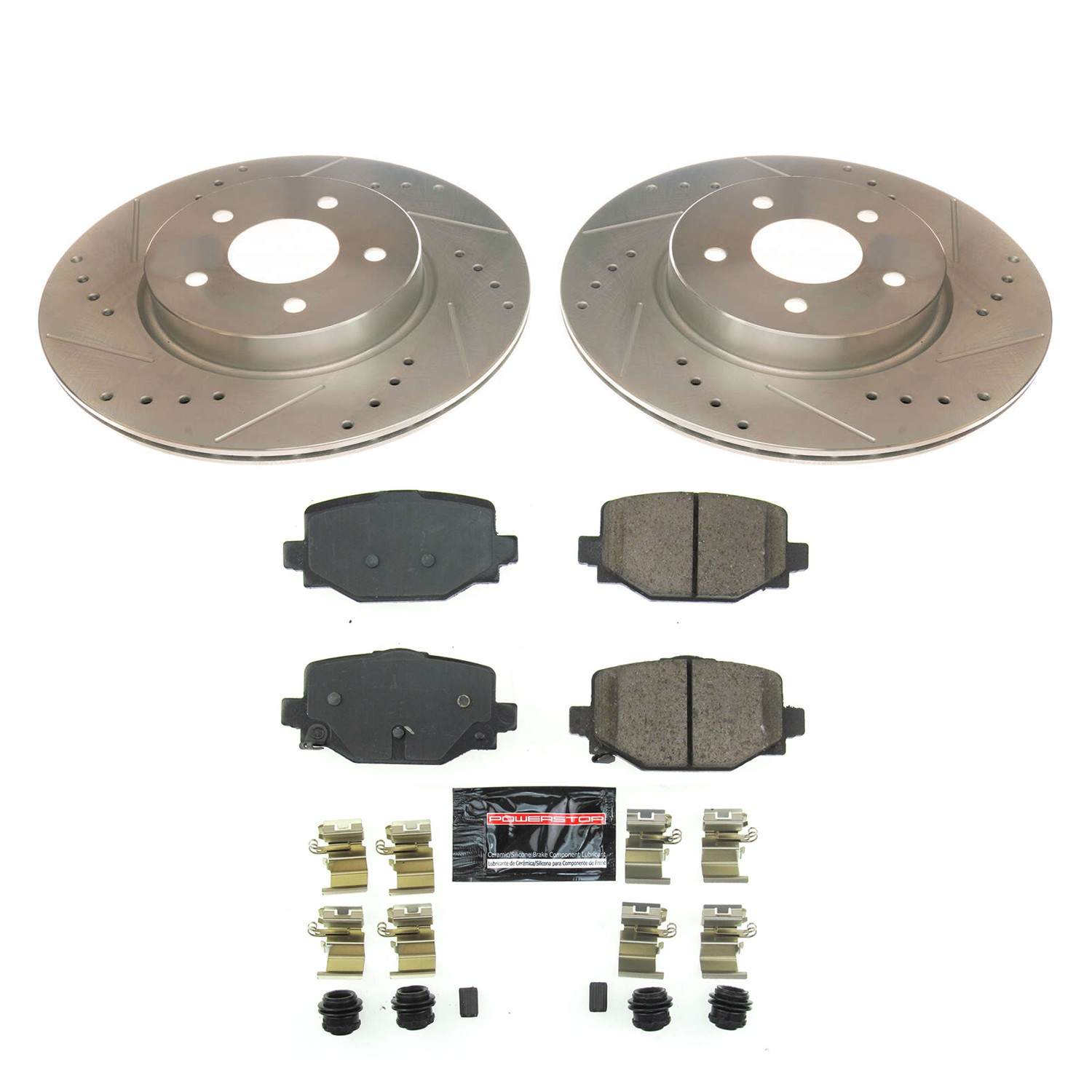 Power Stop 2019 Infiniti QX50 Rear Z23 Evolution Sport Brake Kit K8432