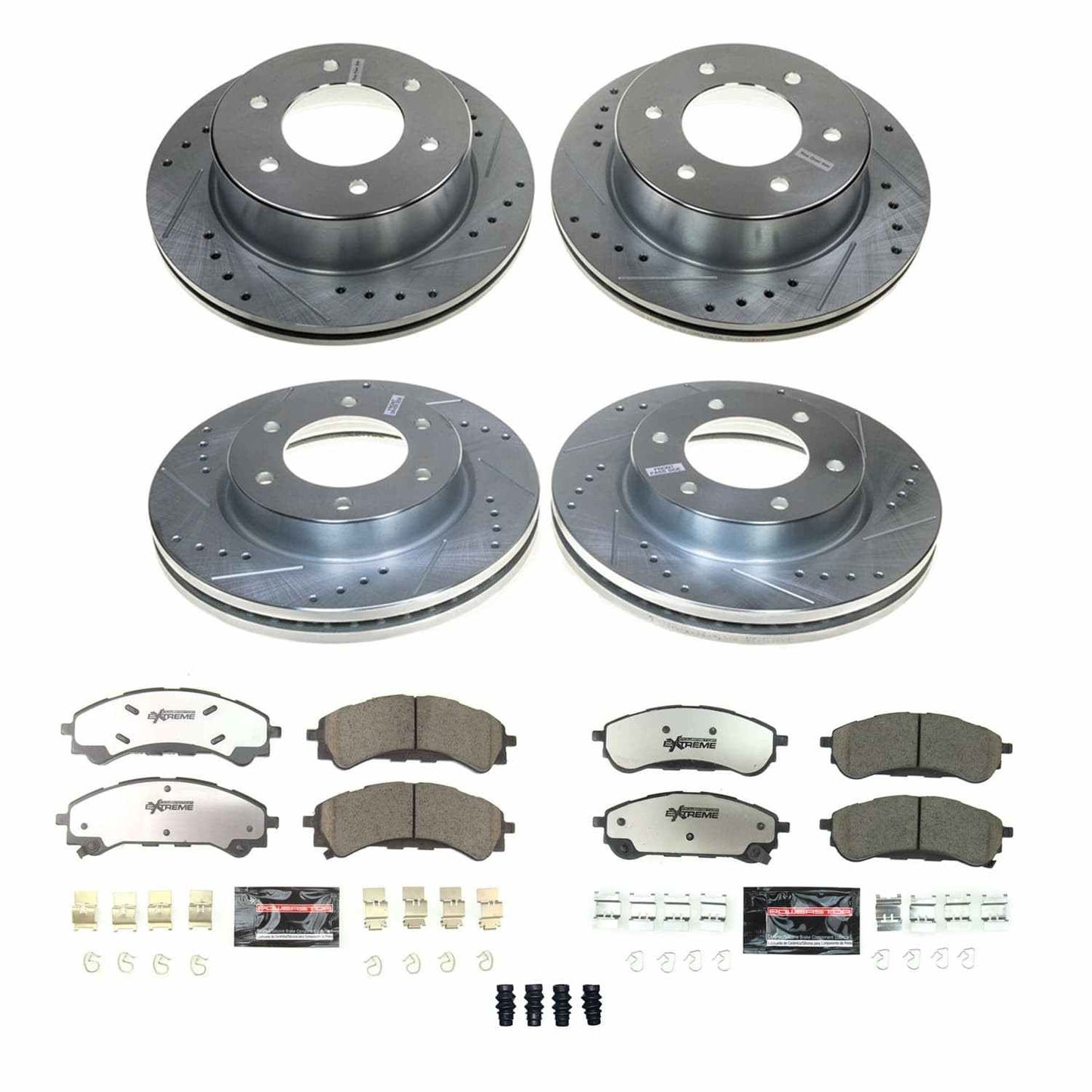 PowerStop Power Stop 19-22 Ford Ranger Front and Rear Z36 Truck & Tow Brake Kit K8448-36