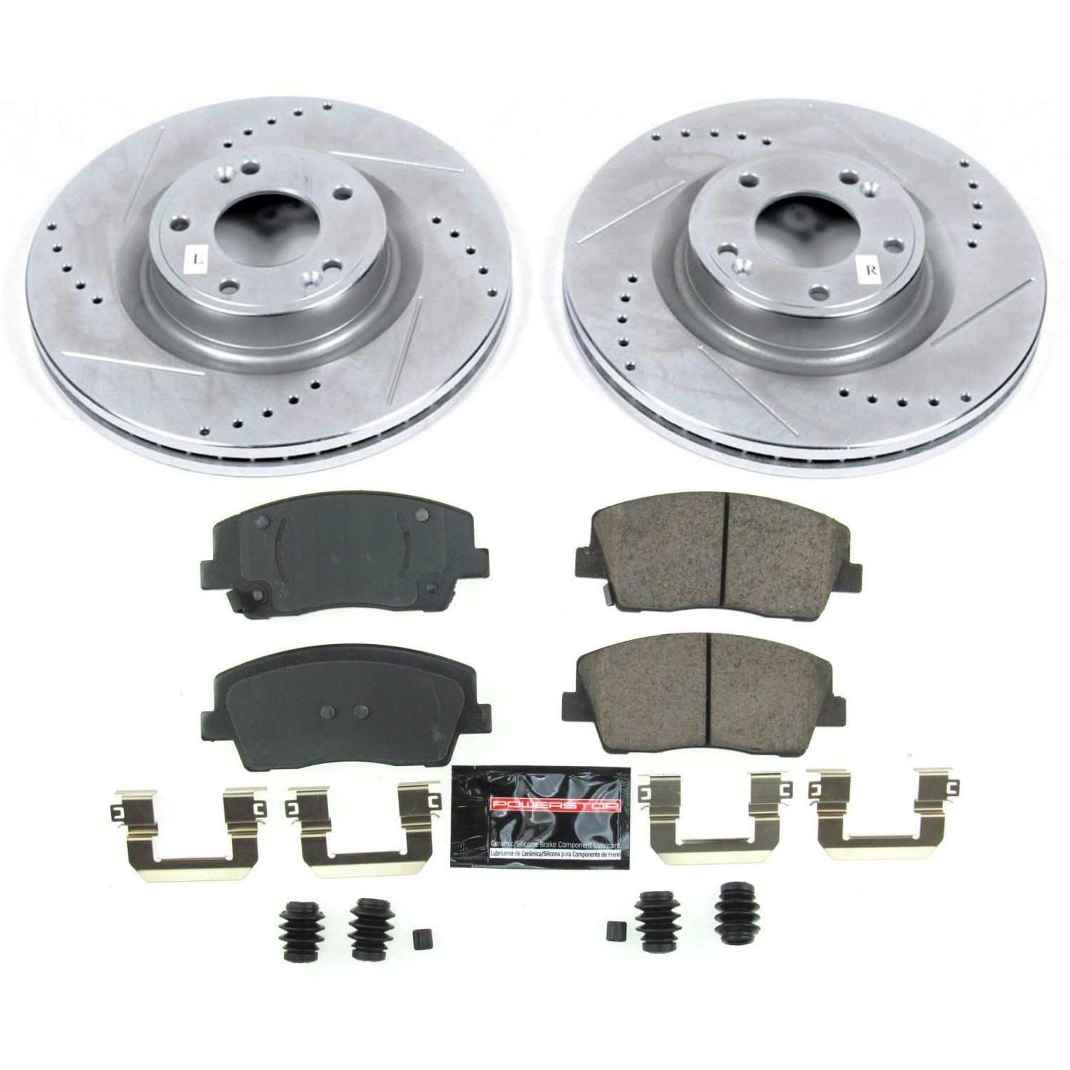 Power Stop 19-20 Genesis G70 Front Z23 Evolution Sport Brake Kit K8468