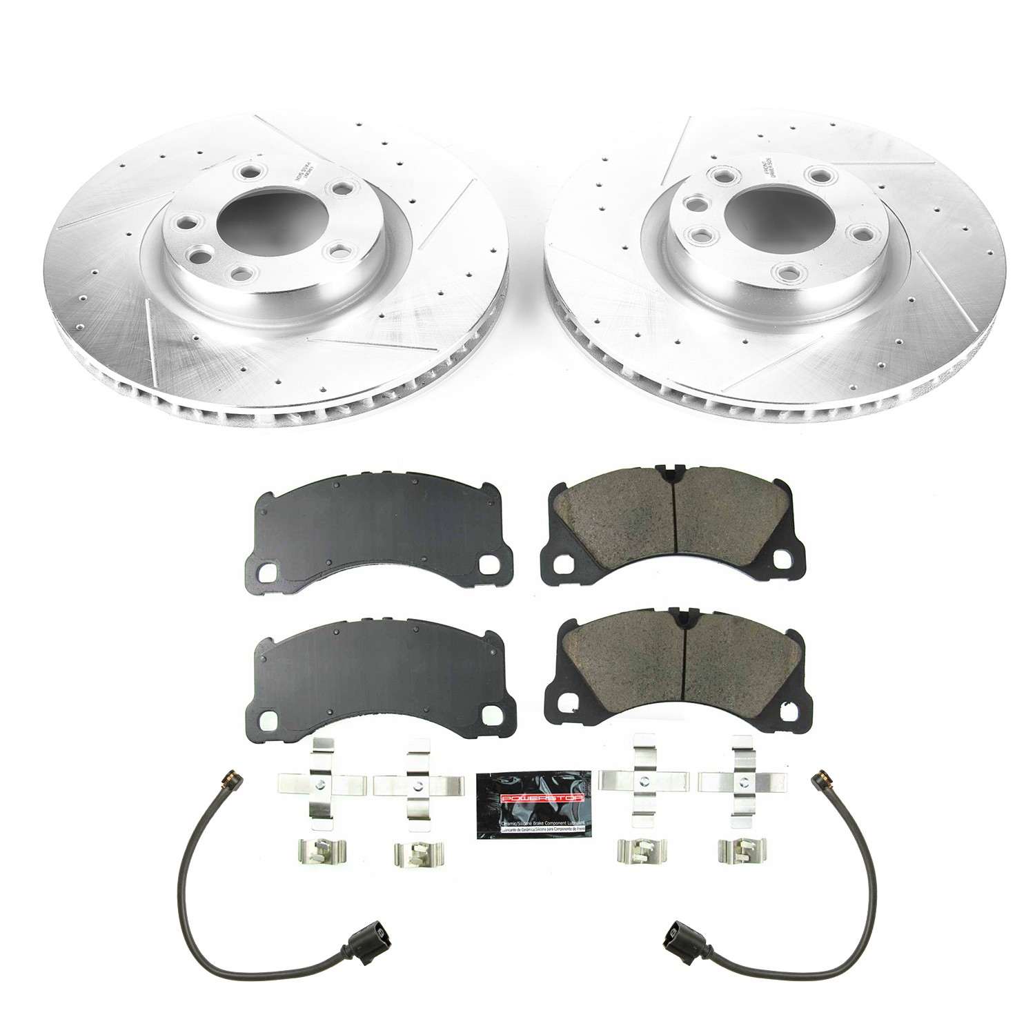 Power Stop 13-18 Porsche Cayenne Front Z23 Evolution Sport Brake Kit K8476