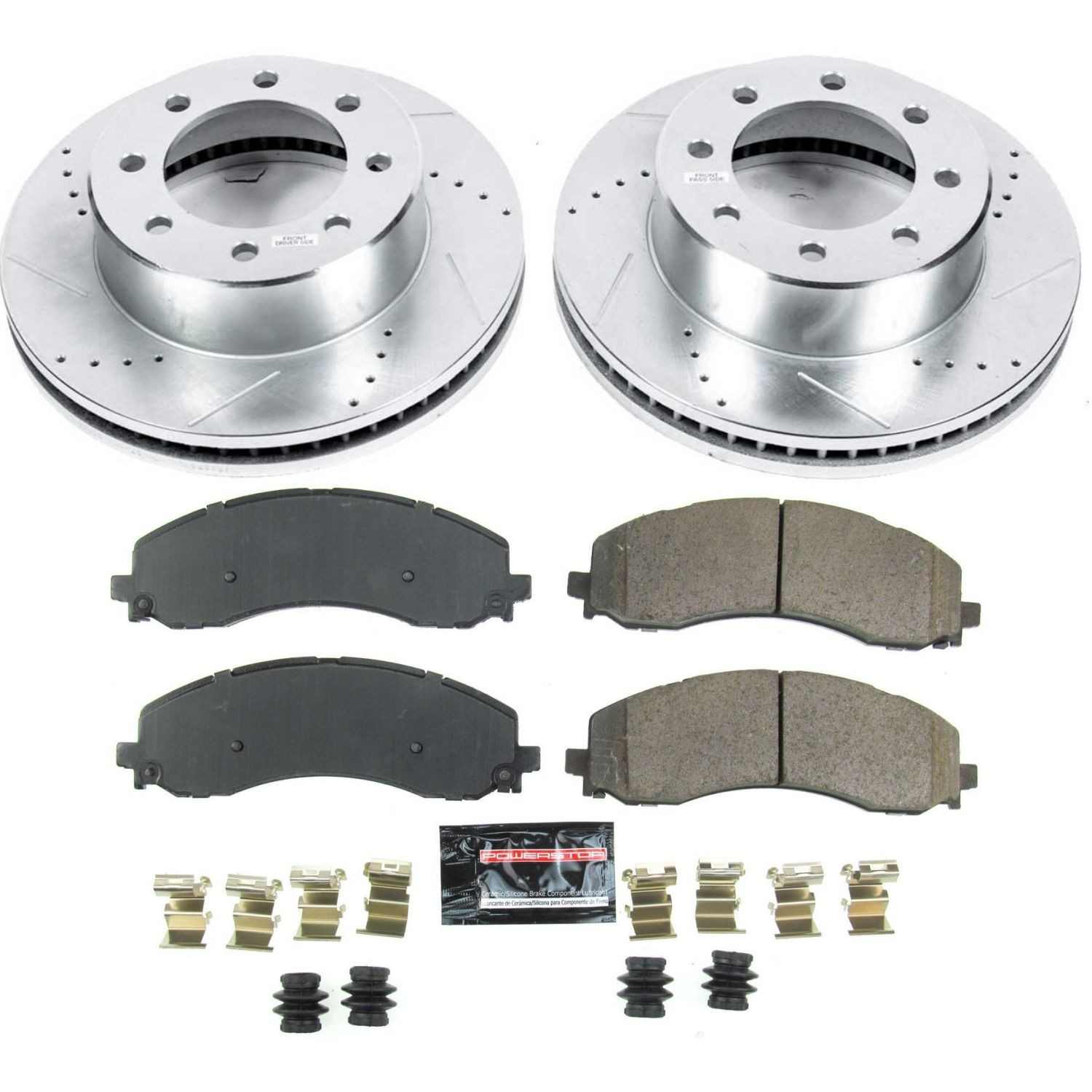 Power Stop 2019 Ram 2500 Front Z23 Evolution Sport Brake Kit K8478