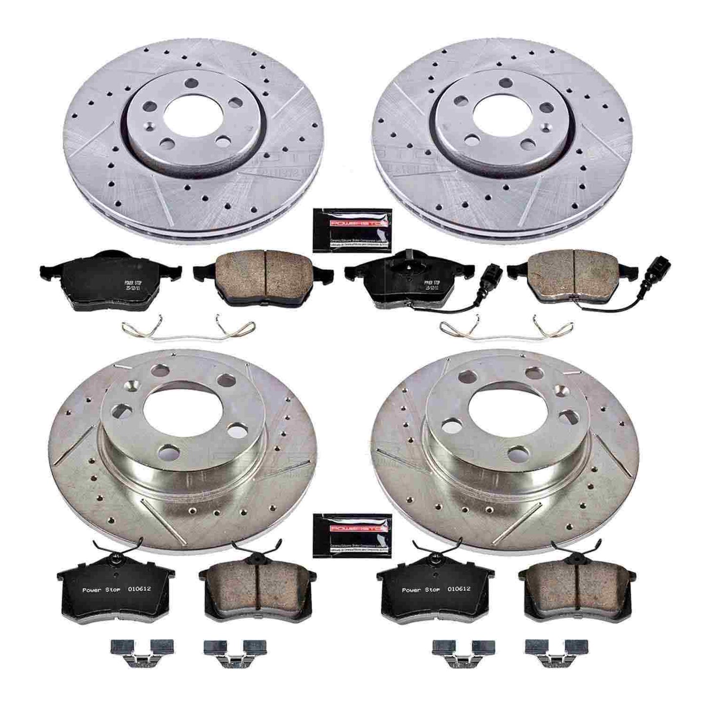 Power Stop 99-10 Volkswagen Beetle Front & Rear Z23 Evolution Sport Brake Kit K899