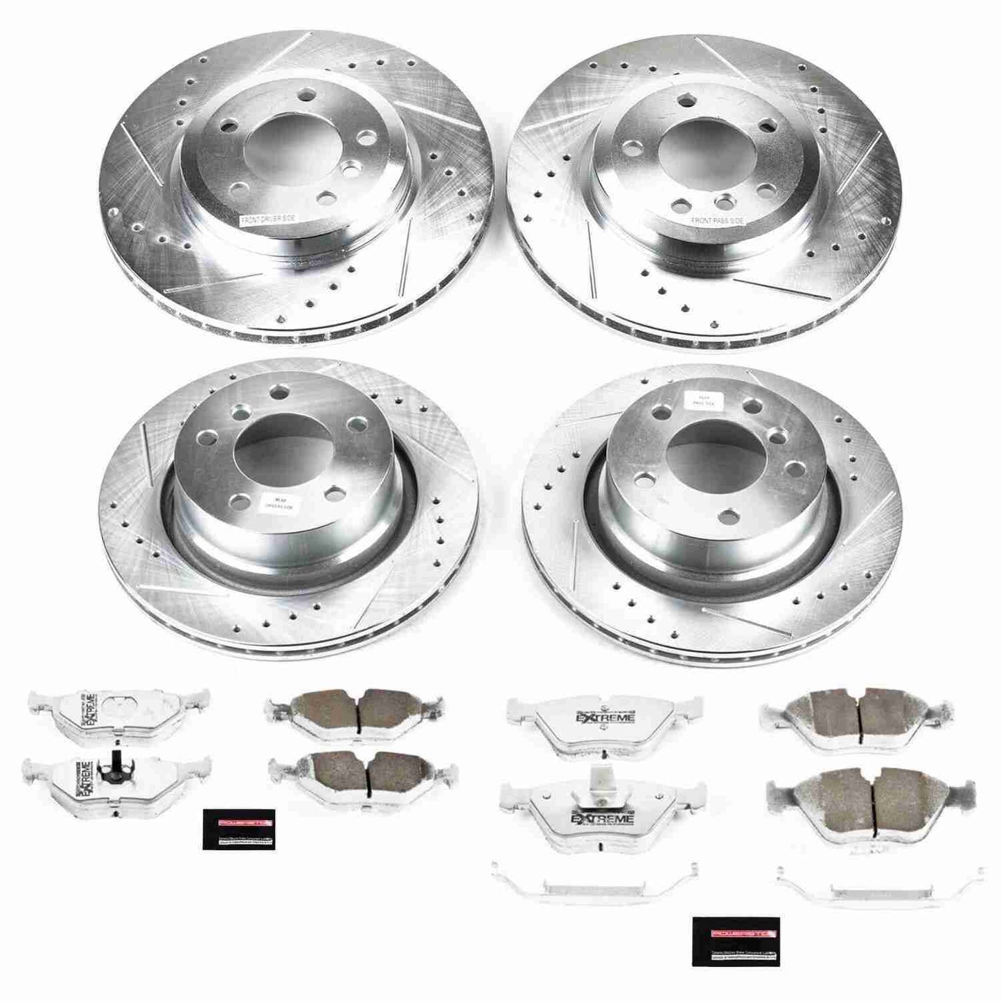 PowerStop Power Stop 06-08 BMW Z4 Front & Rear Z26 Street Warrior Brake Kit K935-26