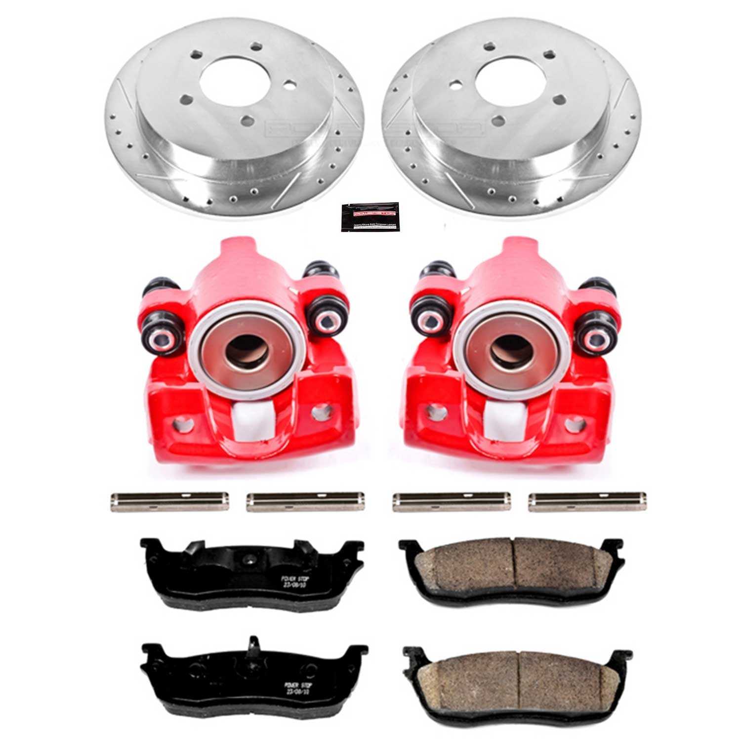 PowerStop Power Stop 00-02 Ford Expedition Z23 Evolution Kit w/ Calipers - Rear KC1913