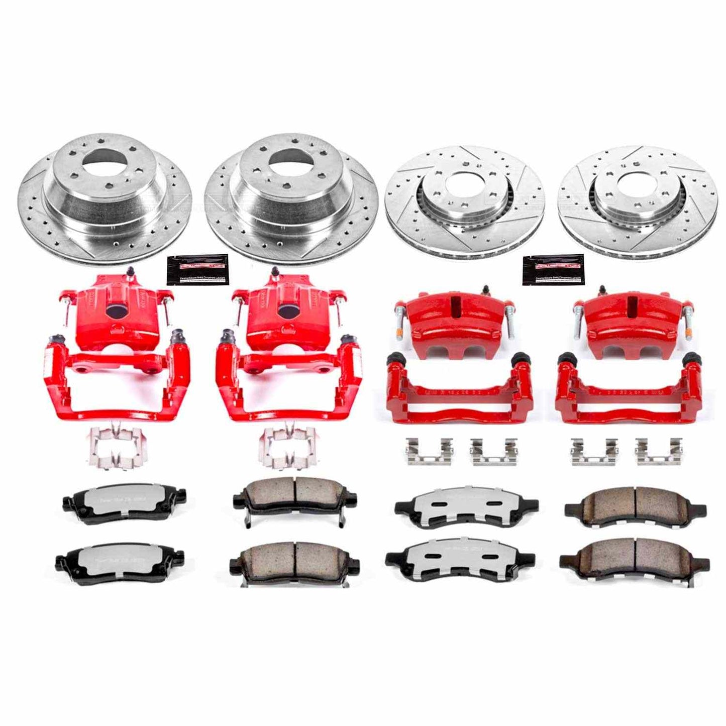 PowerStop Power Stop 06-07 Buick Rainier Z36 Truck and Tow Kit w/ Calipers - Front and Rear KC2060-36