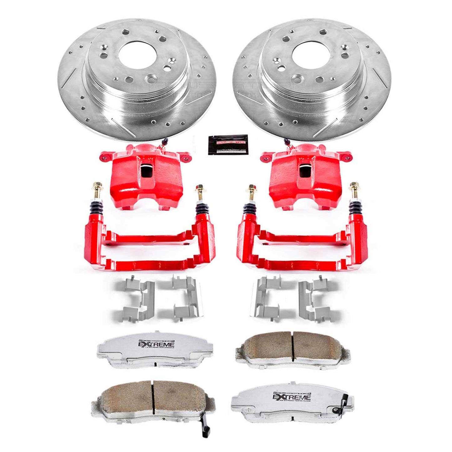 PowerStop Power Stop 01-03 Acura CL Front Z26 Street Warrior Brake Kit w/Calipers KC2292-26