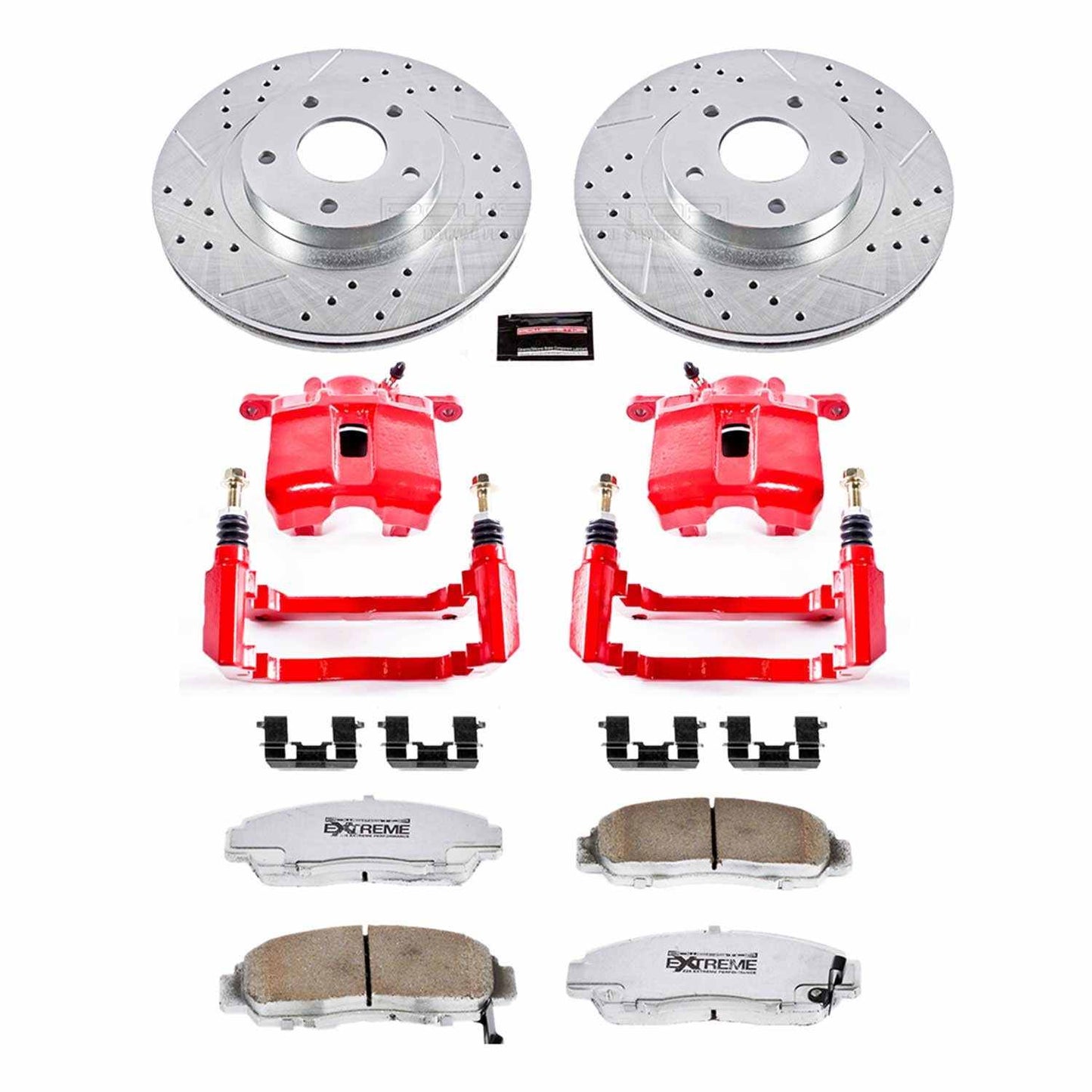 PowerStop Power Stop 99-04 Acura RL Front Z26 Street Warrior Brake Kit w/Calipers KC2309-26