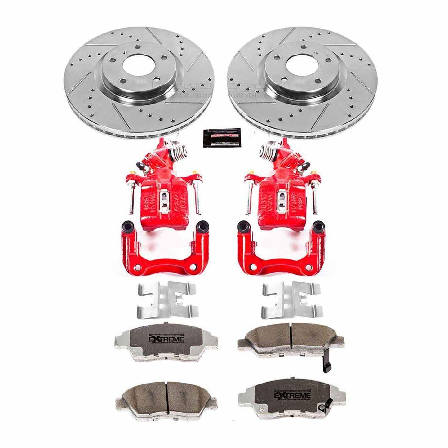 PowerStop Power Stop 04-08 Acura TSX Rear Z26 Street Warrior Brake Kit w/Calipers KC2391-26