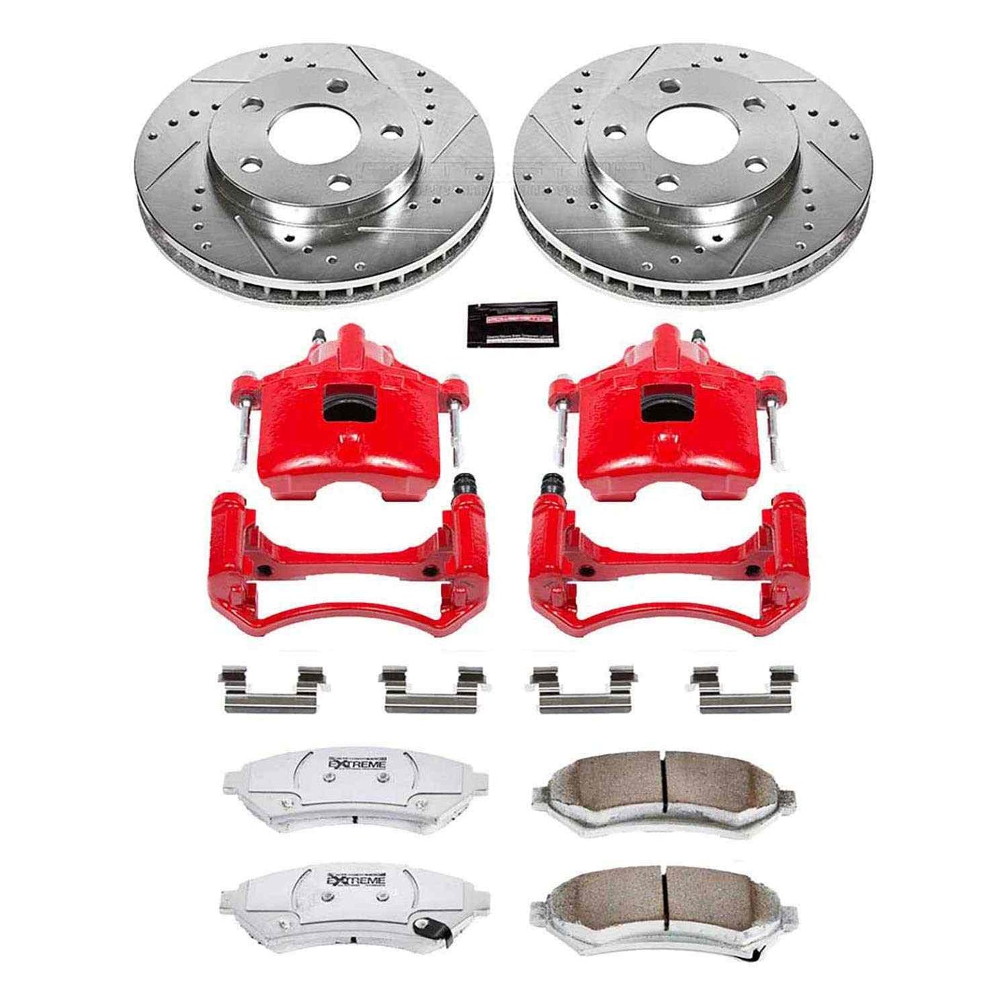 PowerStop Power Stop 97-05 Buick Century Front Z26 Street Warrior Brake Kit w/Calipers KC2553-26