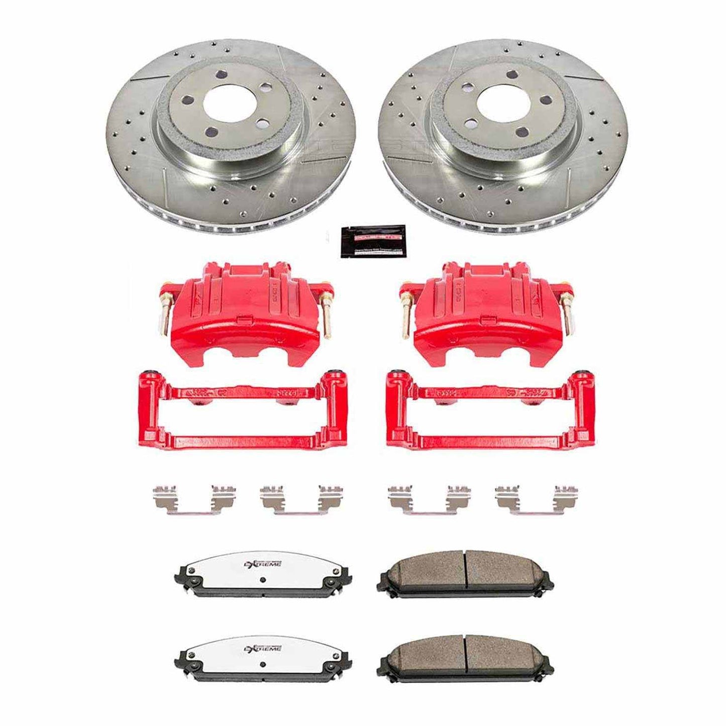 PowerStop Power Stop 05-11 Chrysler 300 Front Z26 Street Warrior Brake Kit w/Calipers KC2560-26