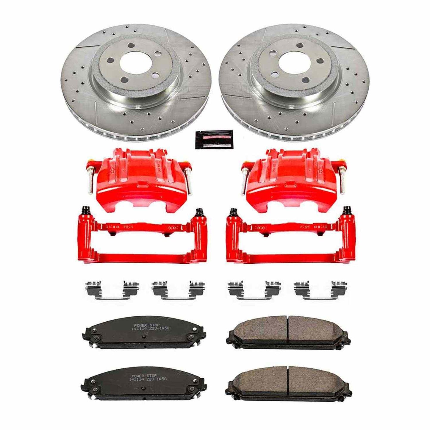 PowerStop Power Stop 12-18 Chrysler 300 Z23 Evolution Kit w/ Calipers - Front KC2560A