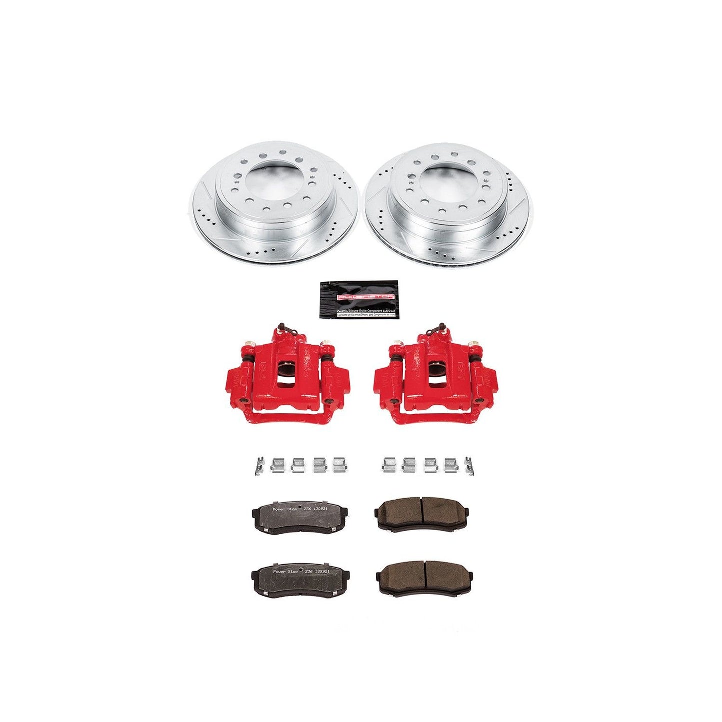 PowerStop Power Stop 10-14 Toyota FJ Cruiser Rear Z36 Truck & Tow Brake Kit w/Calipers KC5875A-36