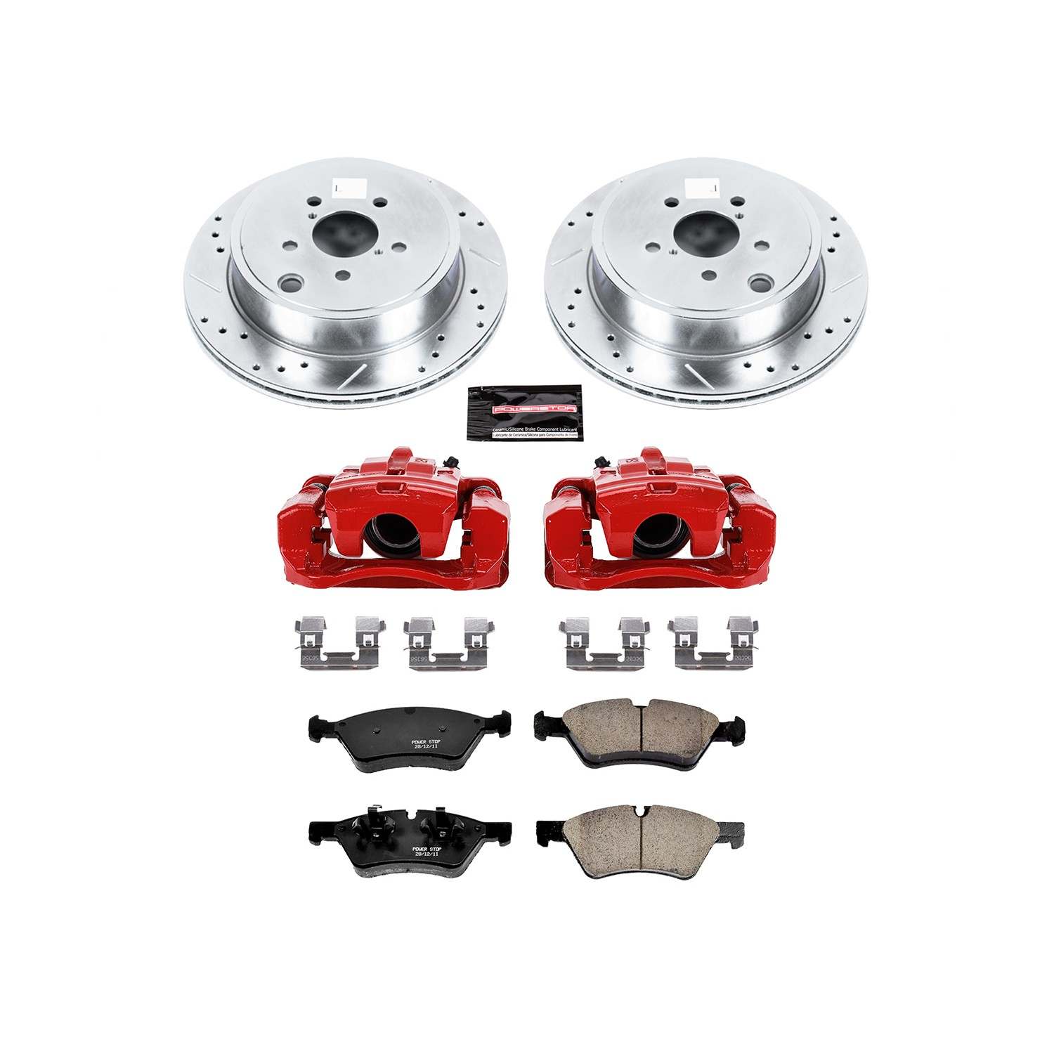 PowerStop Power Stop 13-16 Scion FR-S Z23 Evolution Kit w/ Calipers - Rear KC5883