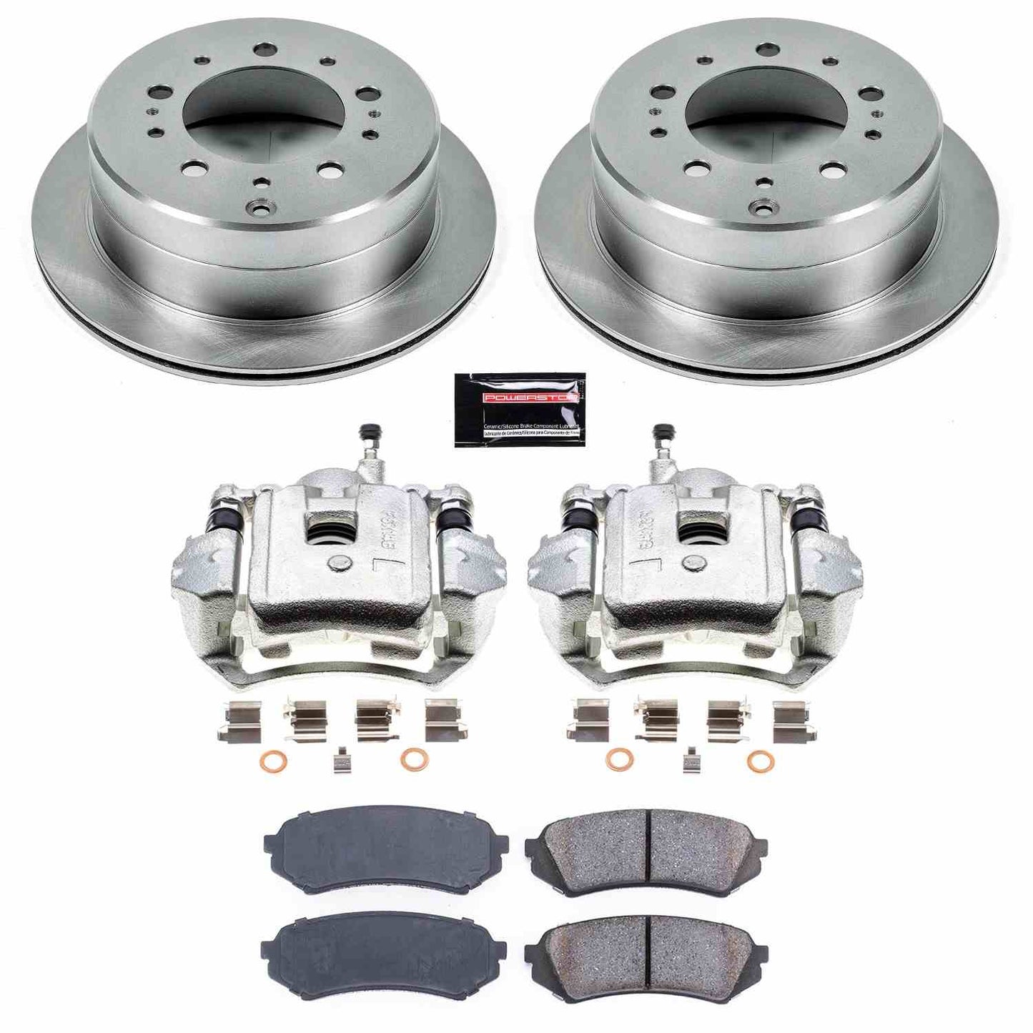 PowerStop Power Stop 98-07 Lexus LX470 Rear Autospecialty Brake Kit w/Calipers KCOE1134