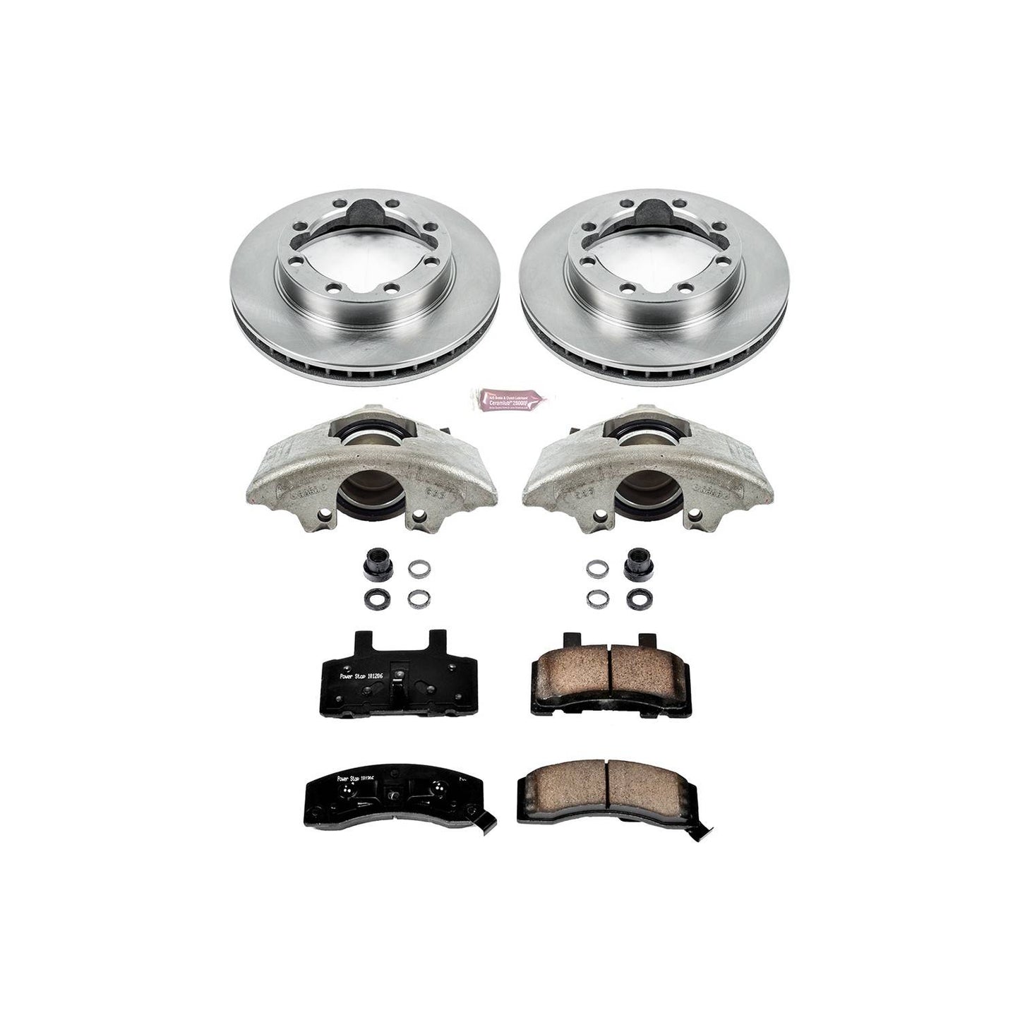 PowerStop Power Stop 94-99 Chevrolet K1500 Suburban Front Autospecialty Brake Kit w/Calipers KCOE1524