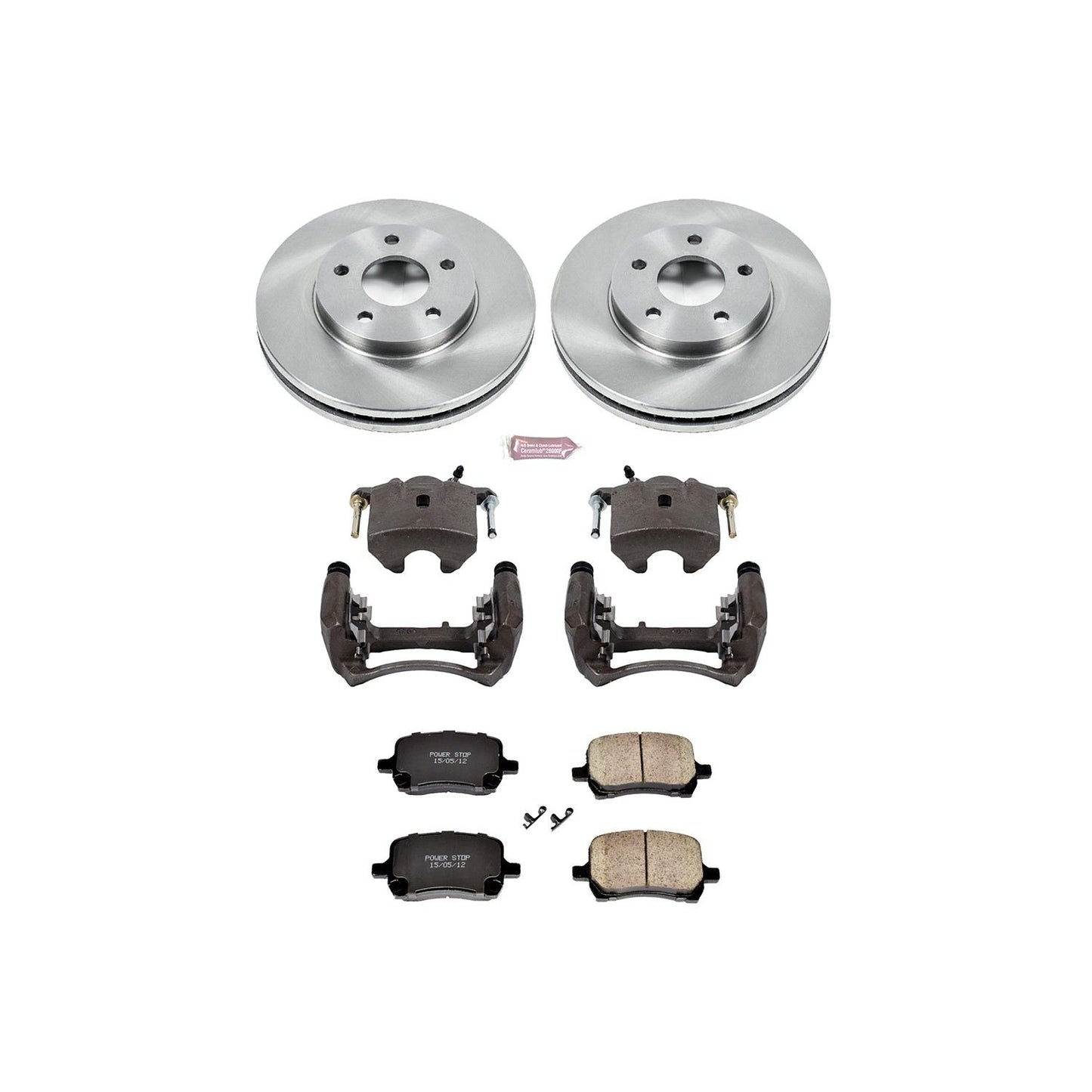 PowerStop Power Stop 06-07 Chevrolet HHR Front Autospecialty Brake Kit w/Calipers KCOE3116