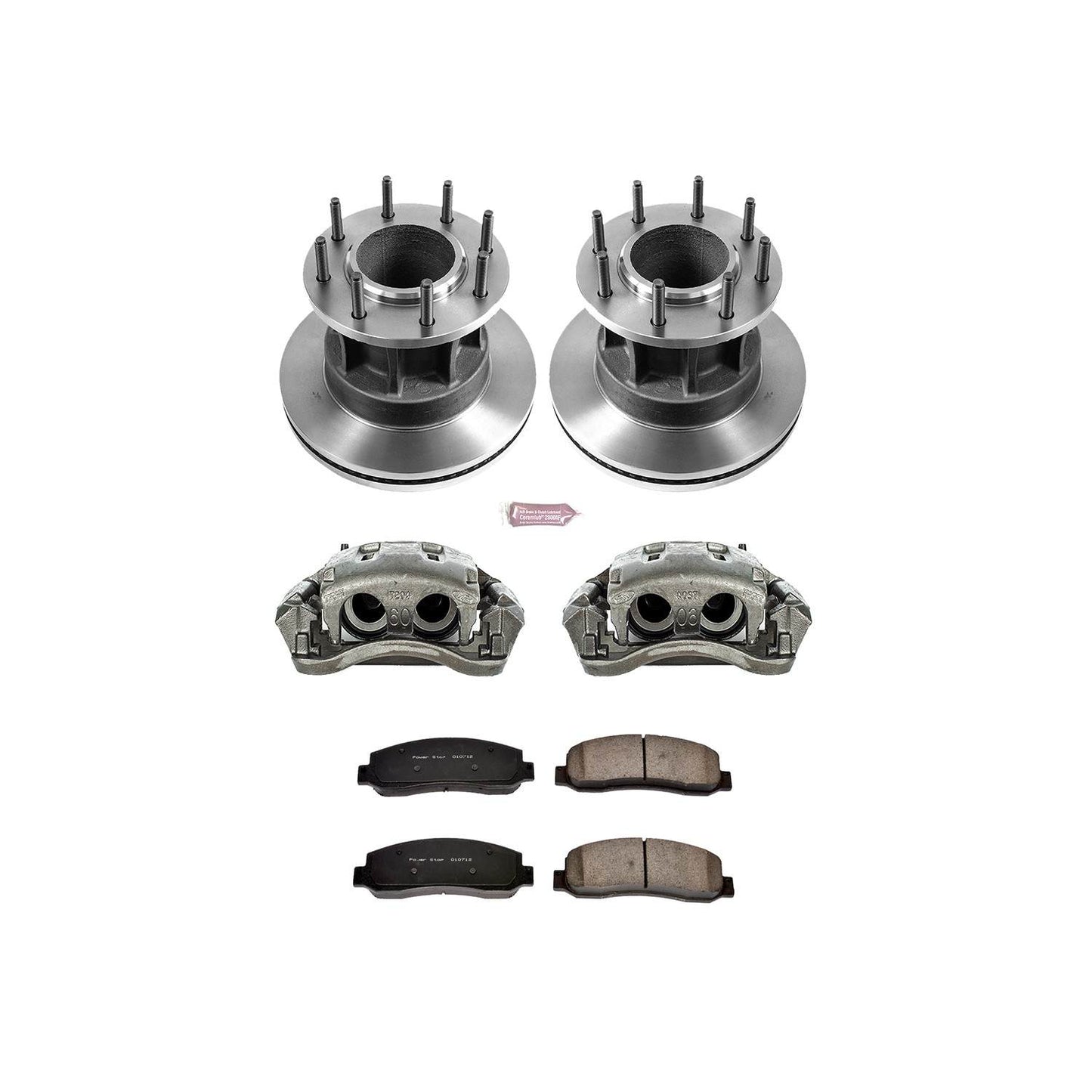 PowerStop Power Stop 05-07 Ford F-350 Super Duty Front Autospecialty Brake Kit w/Calipers KCOE4597