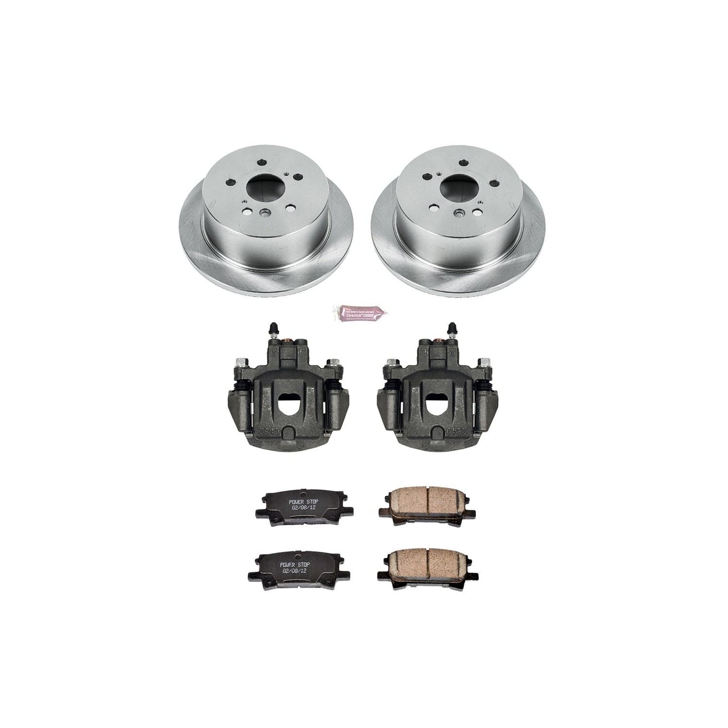 PowerStop Power Stop 04-06 Lexus RX330 Rear Autospecialty Brake Kit w/Calipers KCOE5333