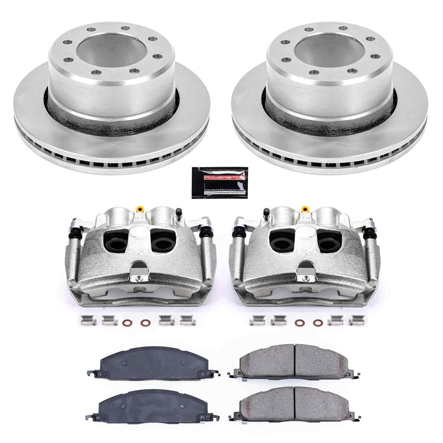 PowerStop Power Stop 09-10 Dodge Ram 2500 Rear Autospecialty Brake Kit w/Calipers KCOE5487