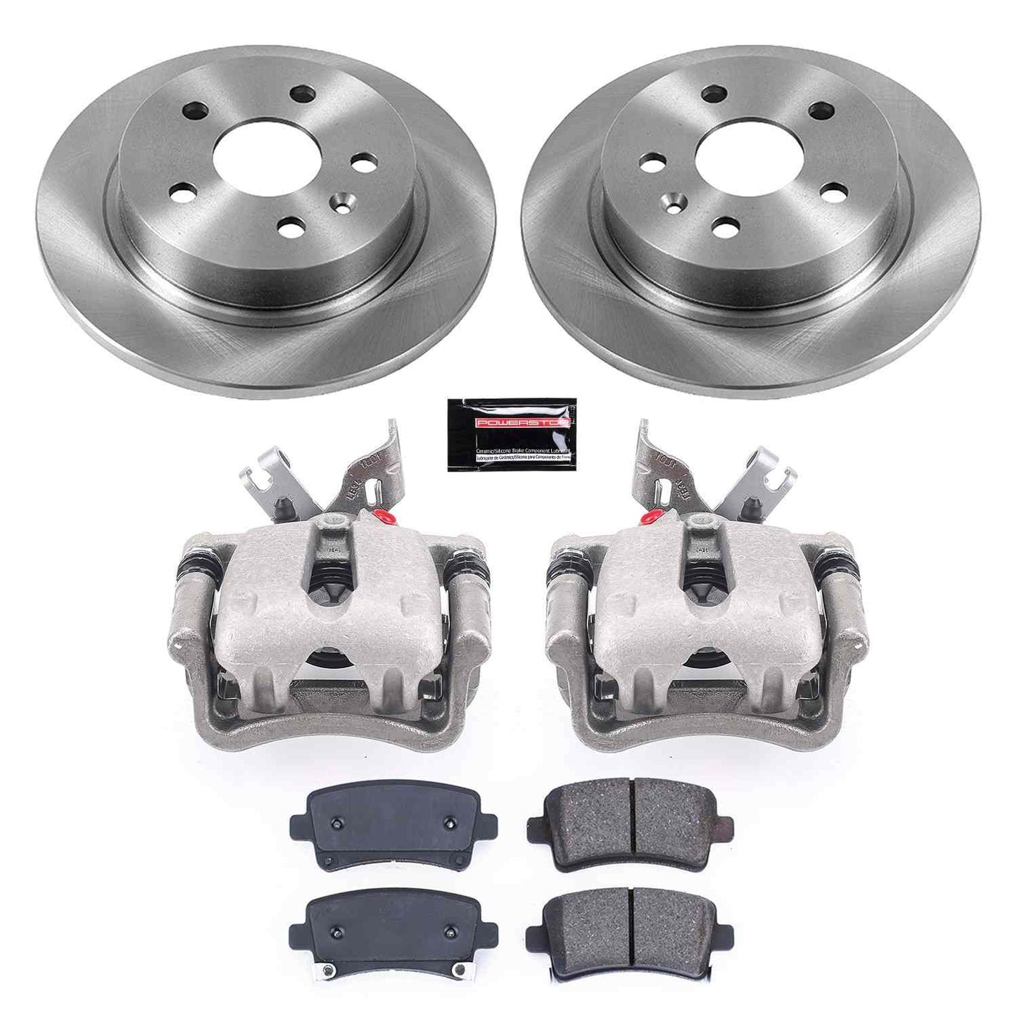PowerStop Power Stop 12-16 Buick LaCrosse Rear Autospecialty Brake Kit w/Calipers KCOE5531