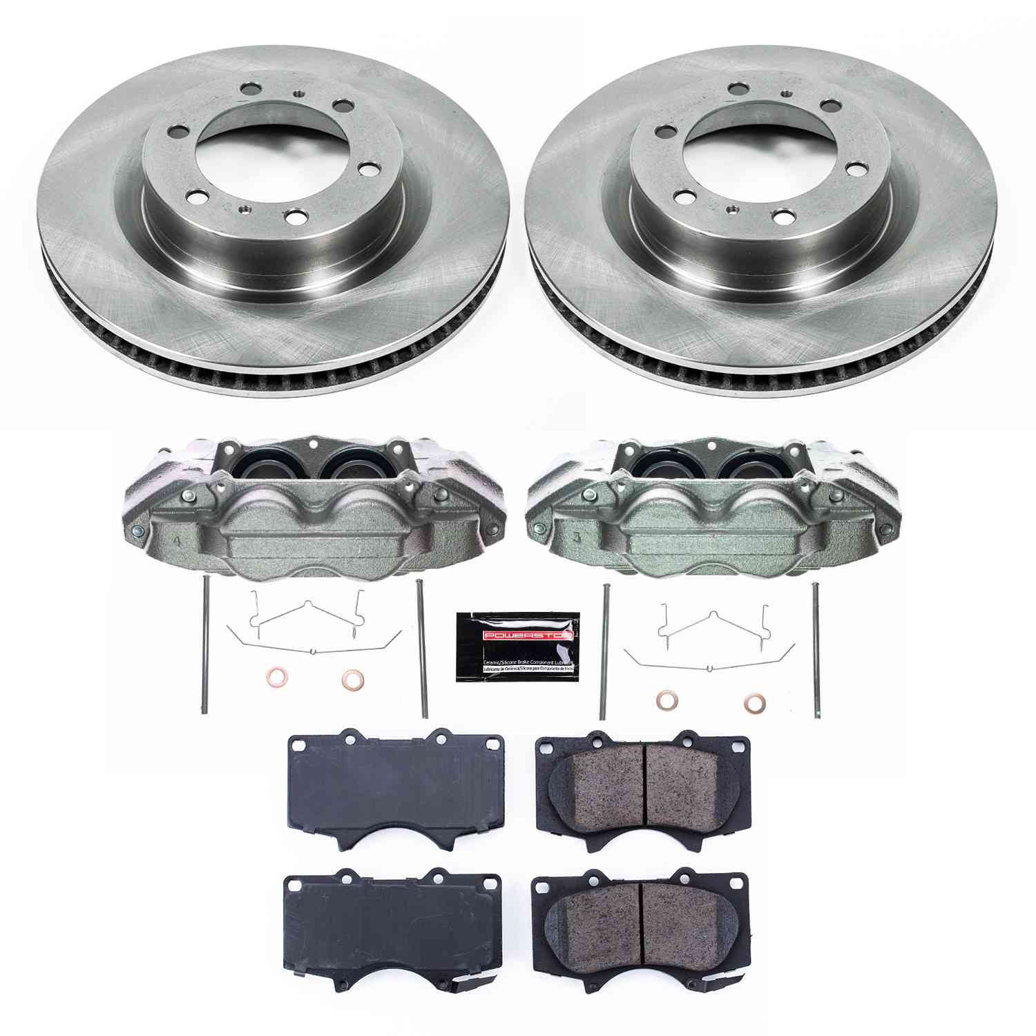Power Stop 16-19 Lexus GX460 Front Autospecialty Brake Kit w/Calipers KCOE5873A