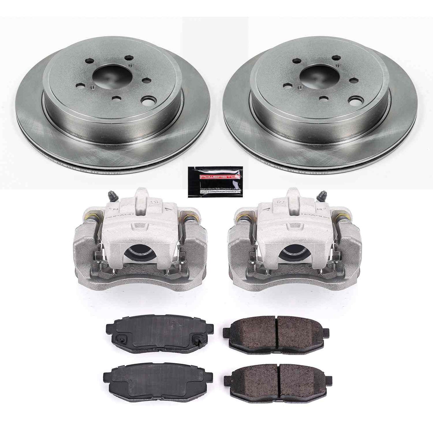 PowerStop Power Stop 13-16 Scion FR-S Rear Autospecialty Brake Kit w/Calipers KCOE5883