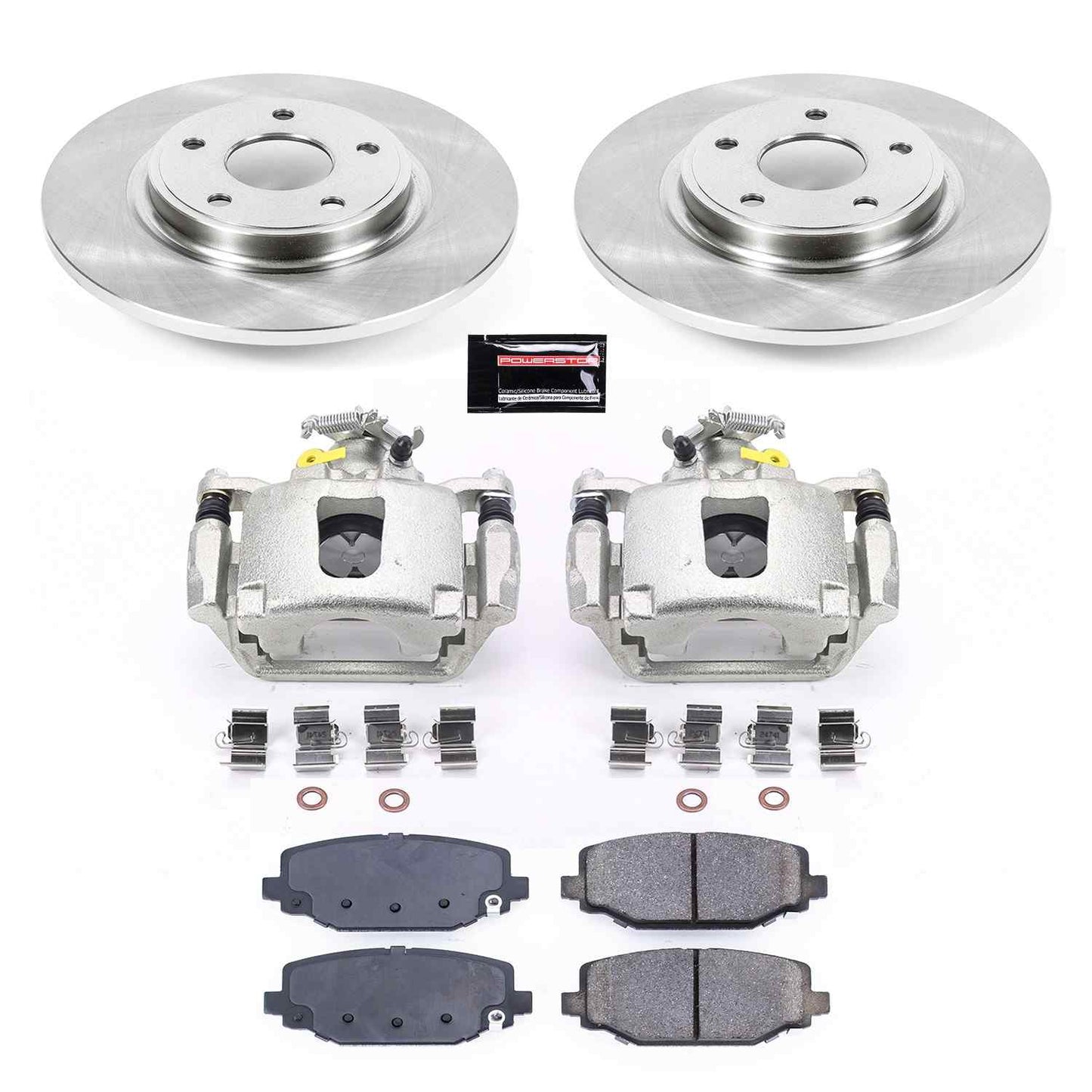 PowerStop Power Stop 12-16 Chrysler Town and Country Rear Autospecialty Brake Kit w/Calipers KCOE5961