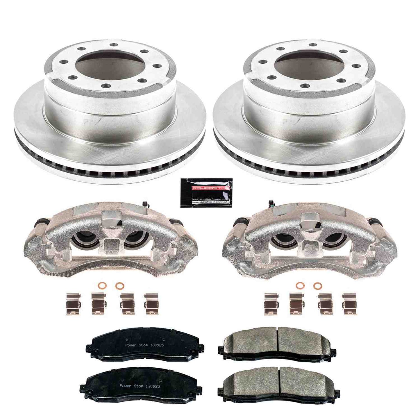 PowerStop Power Stop 13-21 Ford F-250 Super Duty Rear Autospecialty Kit w/Calipers KCOE6407A