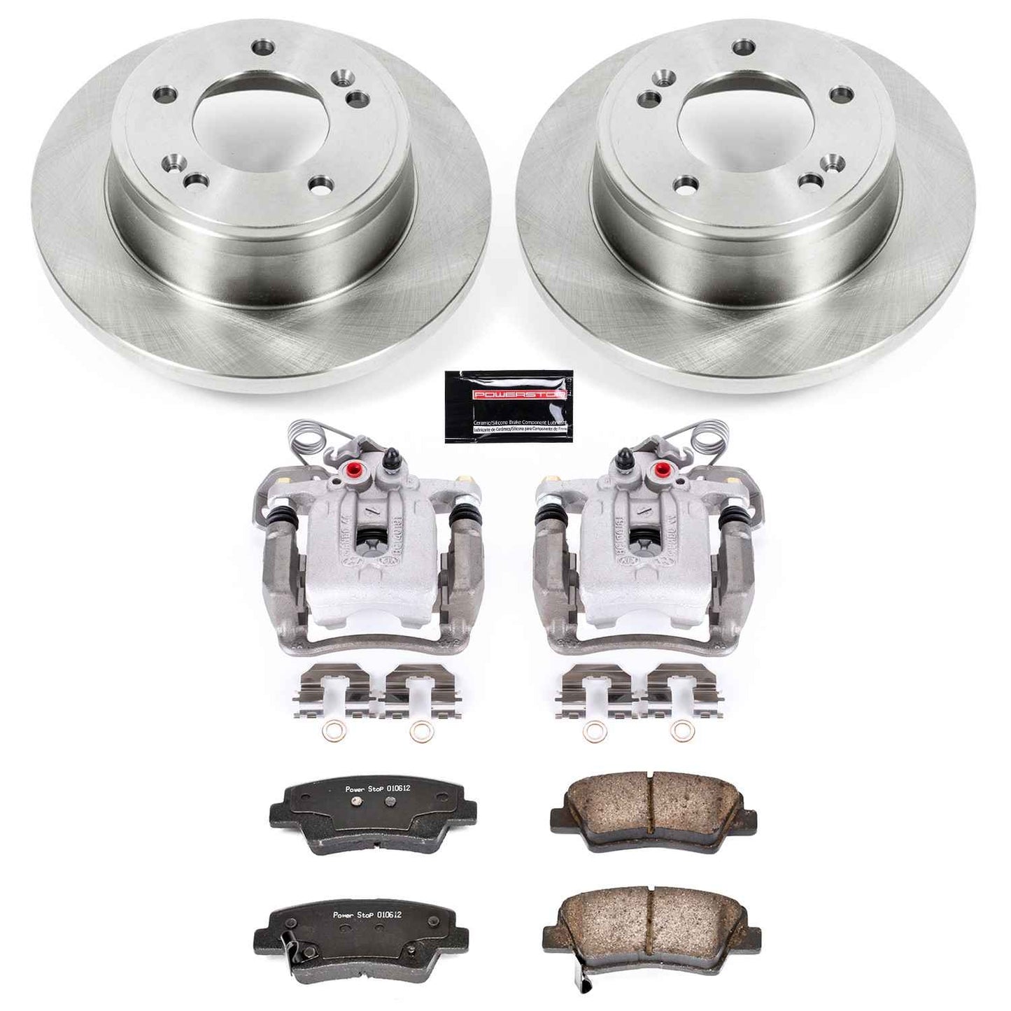 PowerStop Power Stop 11-19 Hyundai Elantra Rear Autospecialty Brake Kit w/Calipers KCOE6501