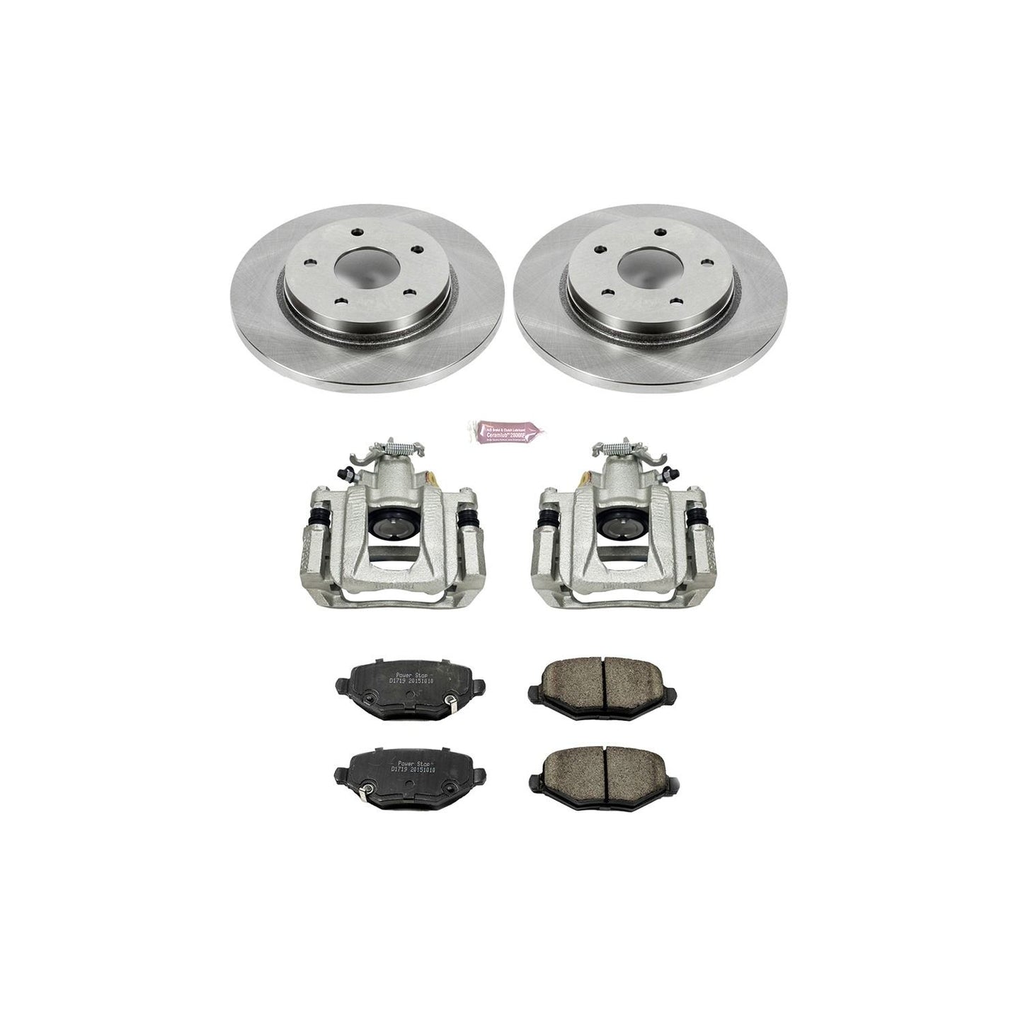 PowerStop Power Stop 12-16 Chrysler Town and Country Rear Autospecialty Brake Kit w/Calipers KCOE6544