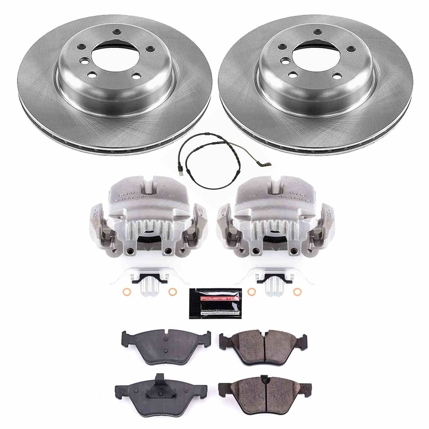 Power Stop 09-10 BMW Z4 Front Autospecialty Brake Kit w/Calipers KCOE6578