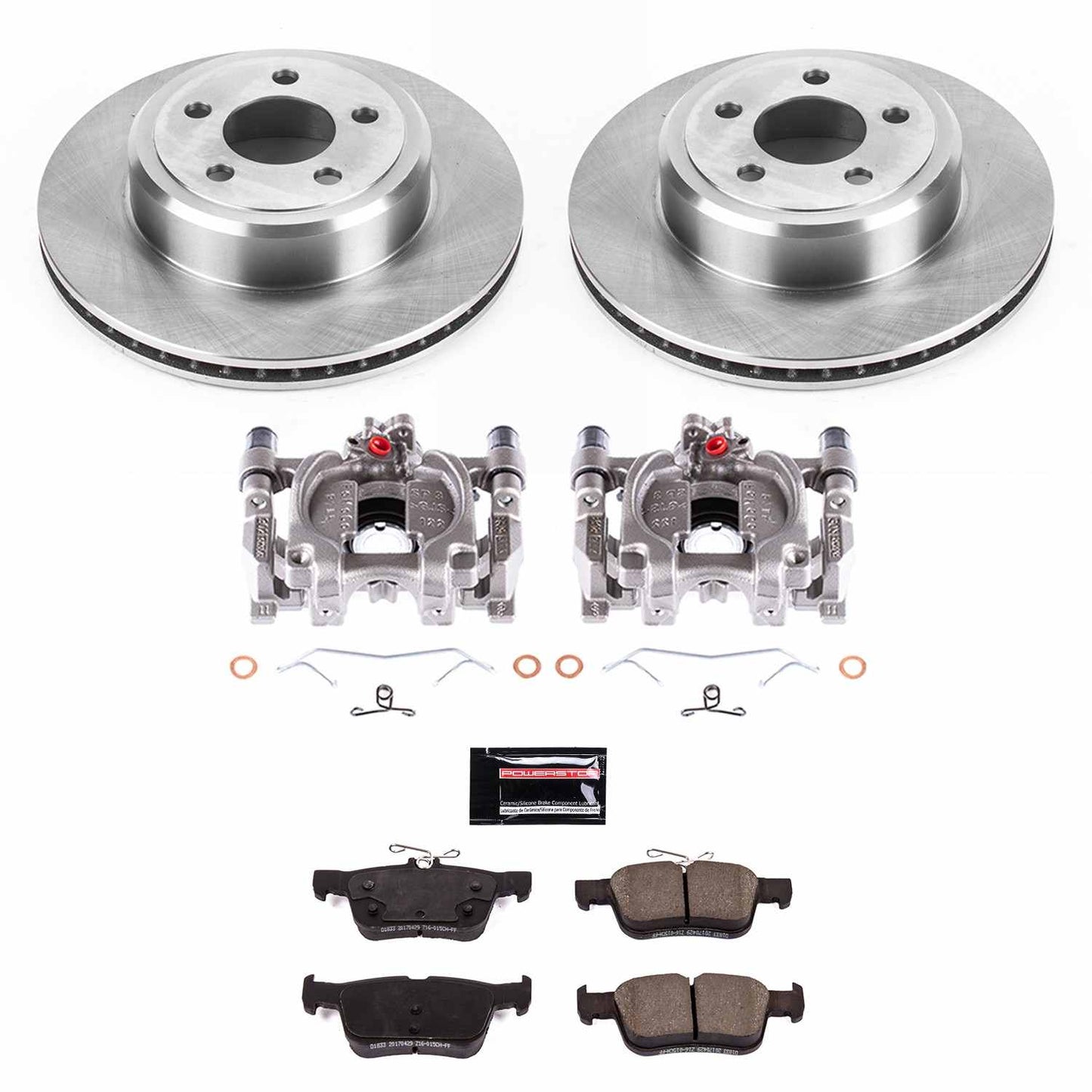 PowerStop Power Stop 17-19 Ford Escape Rear Autospecialty Brake Kit w/Calipers KCOE7723