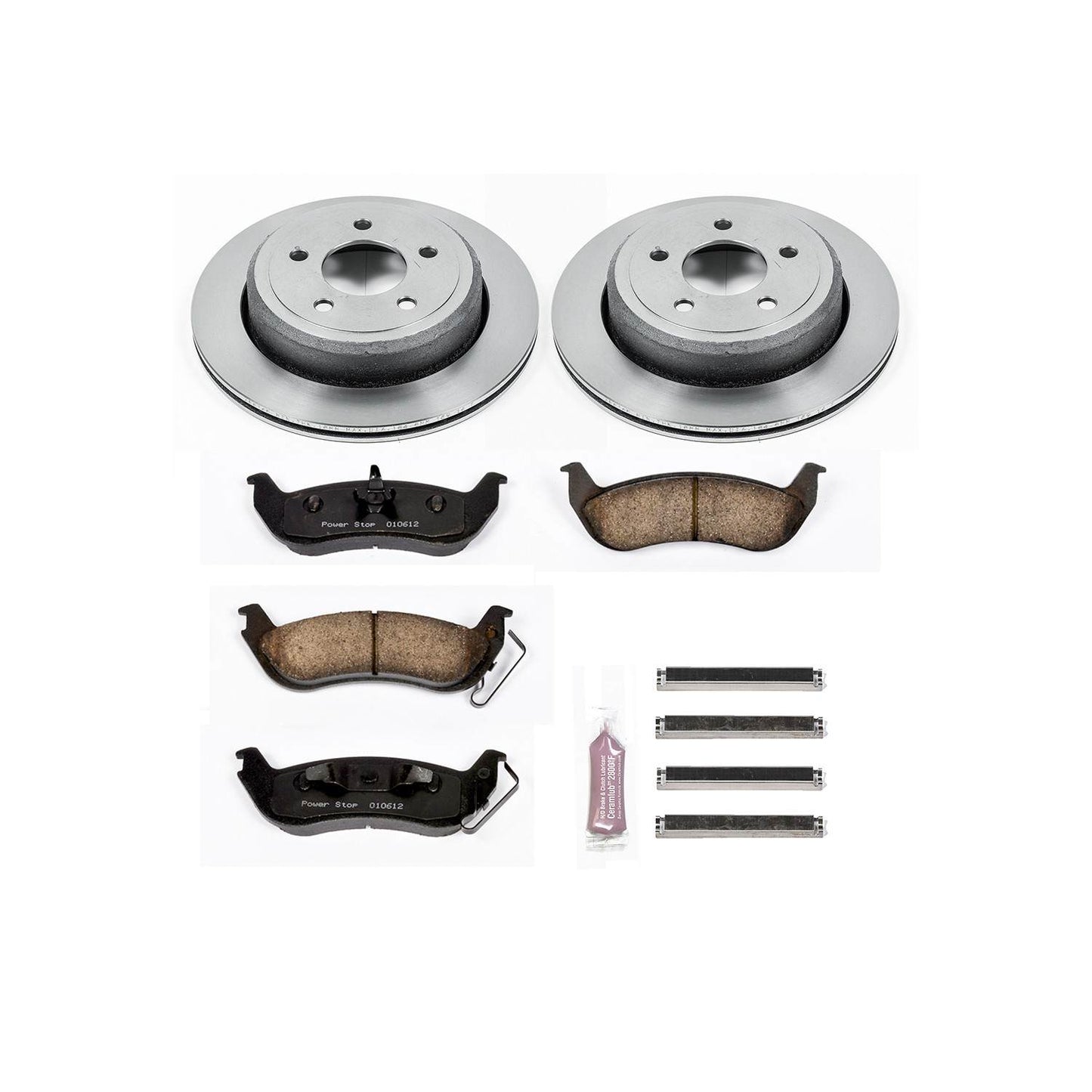 PowerStop Power Stop 03-11 Ford Crown Victoria Rear Autospecialty Brake Kit KOE1368