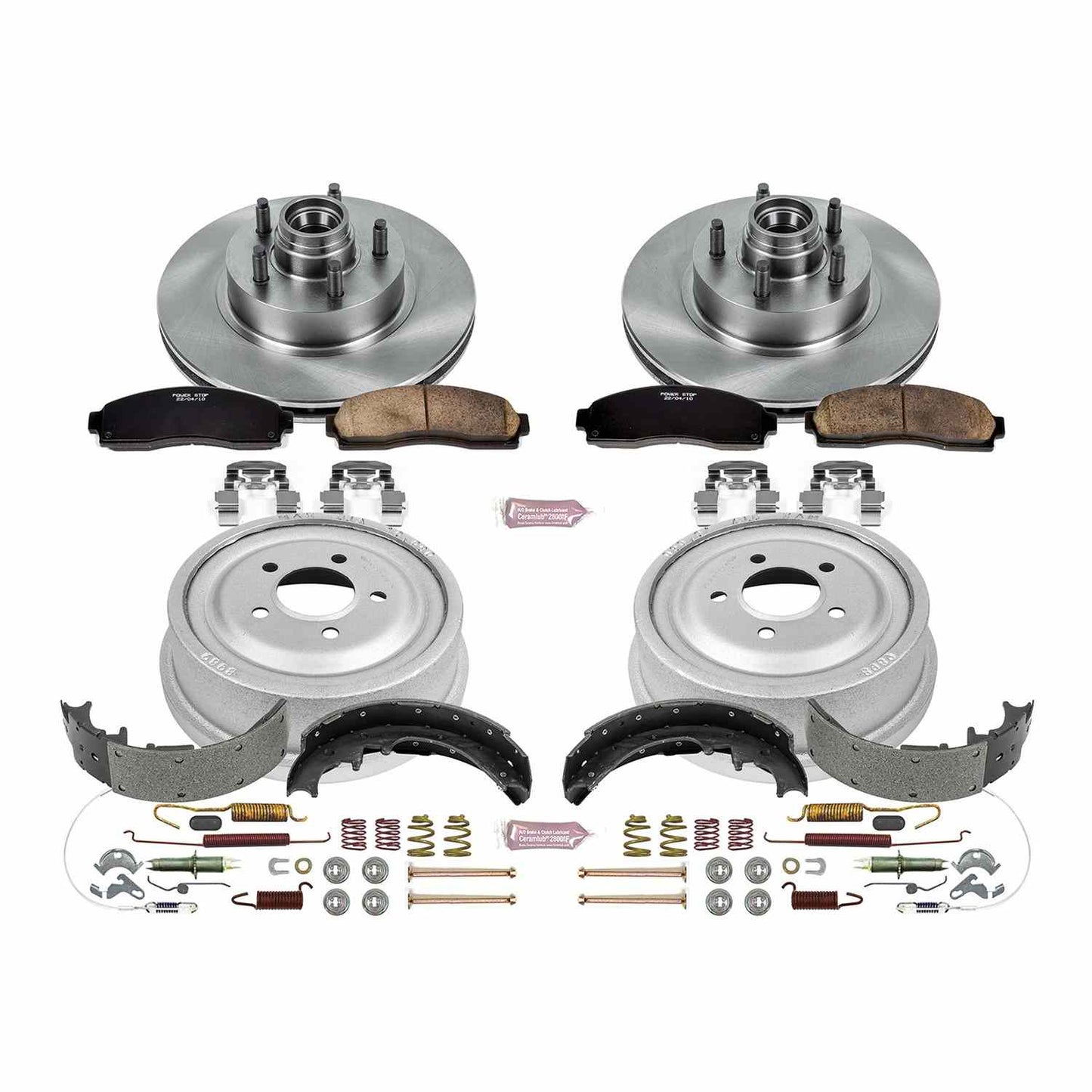 PowerStop Power Stop 03-09 Ford Ranger RWD Front & Rear Autospecialty Brake Kit KOE15009DK
