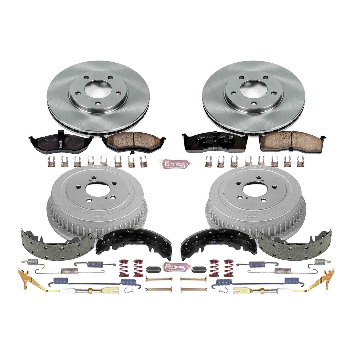 PowerStop Power Stop 1996 Chrysler Town & Country Front & Rear Autospecialty Brake Kit KOE15012DK