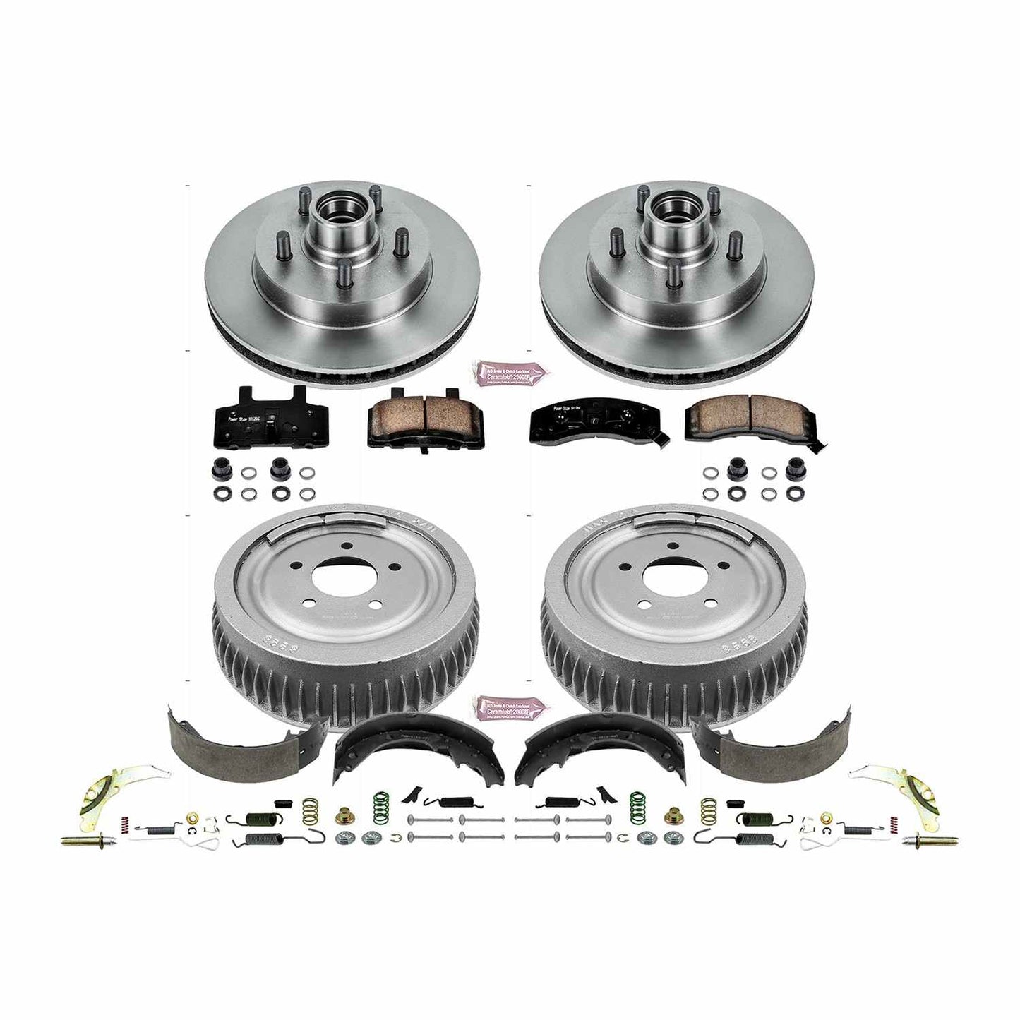 PowerStop Power Stop 98-00 Chevrolet Tahoe 2WD Front & Rear Autospecialty Brake Kit KOE15038DK