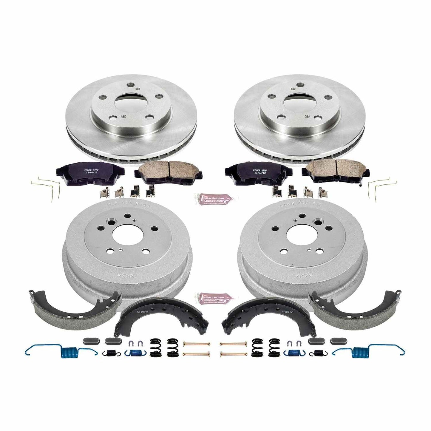 PowerStop Power Stop 92-01 Toyota Camry Front & Rear Autospecialty Brake Kit KOE15059DK